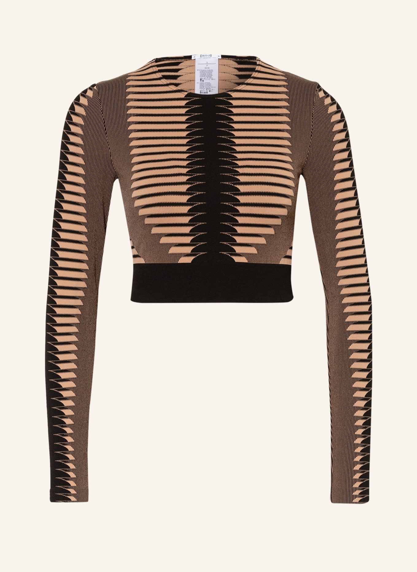 Wolford Lounge shirt SHAPING SLIT, Color: COGNAC/ DARK BROWN (Image 1)