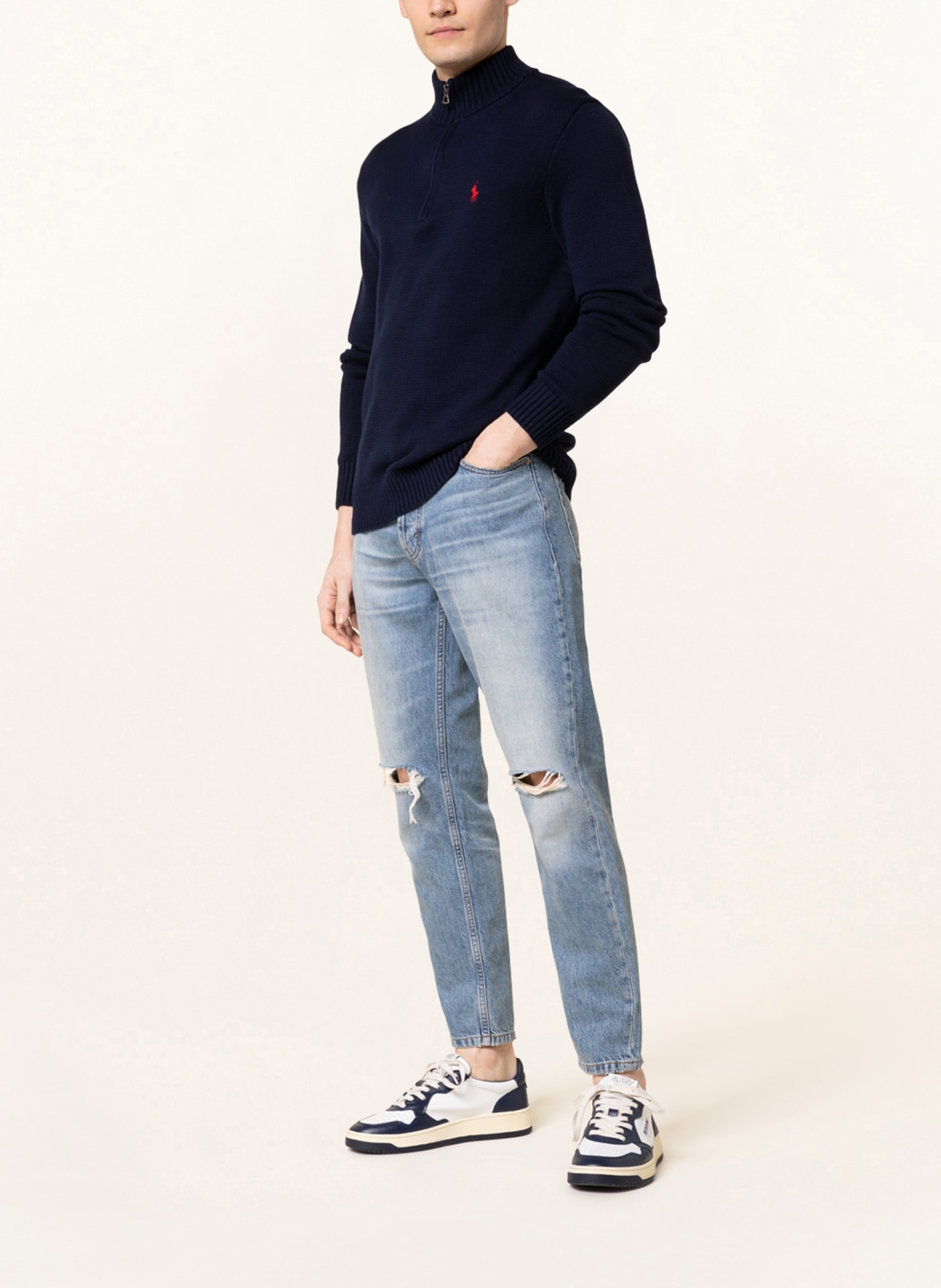 POLO RALPH LAUREN Troyer: DUNKELBLAU