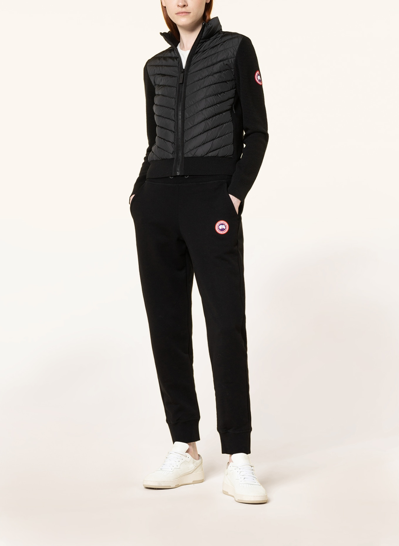 CANADA GOOSE Sweatpants MUSKOKA , Color: BLACK (Image 2)