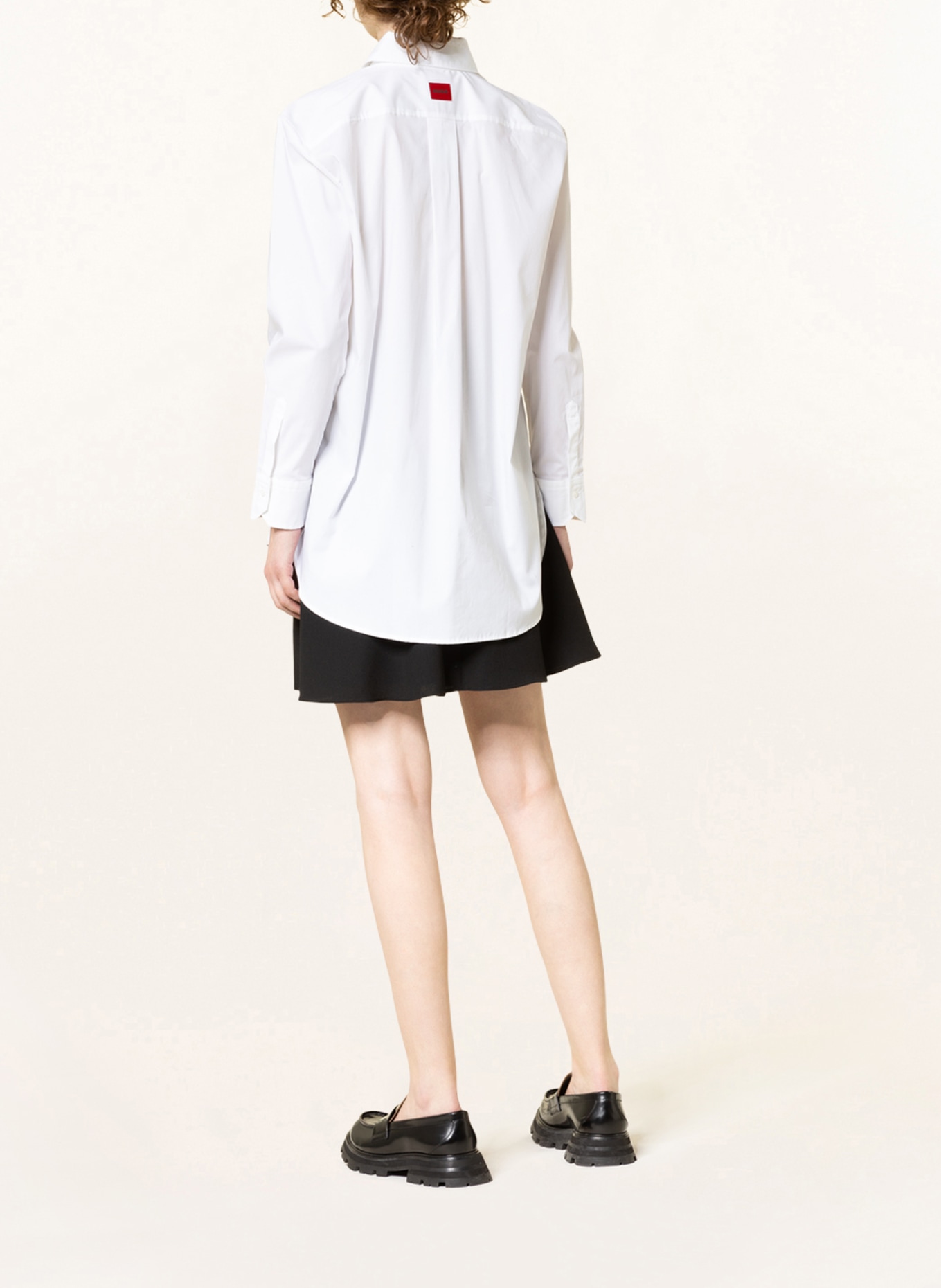 HUGO Shirt blouse THE BOYFRIEND SHIRT, Color: WHITE (Image 3)