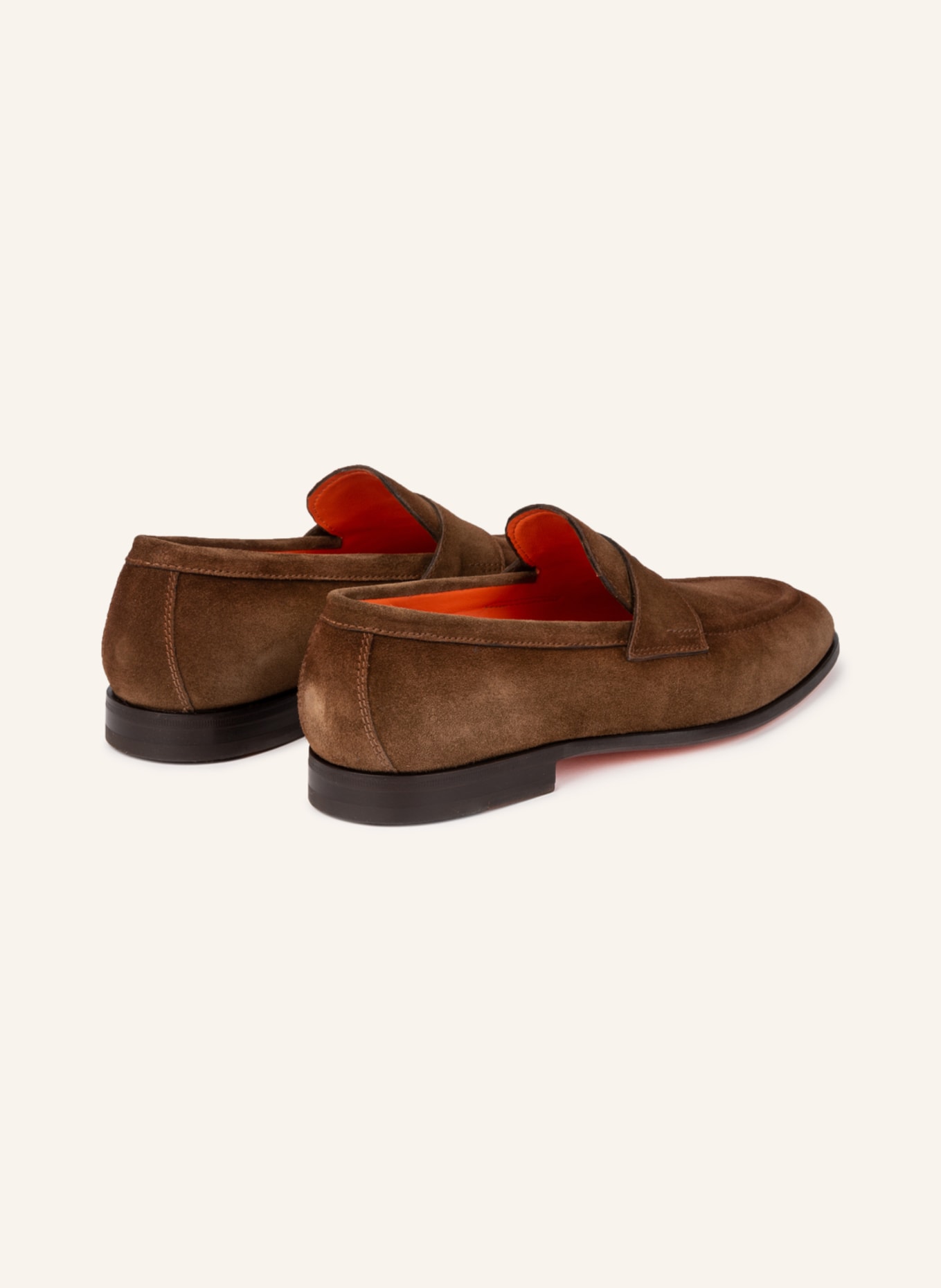 Santoni Penny loafers, Color: BROWN (Image 2)