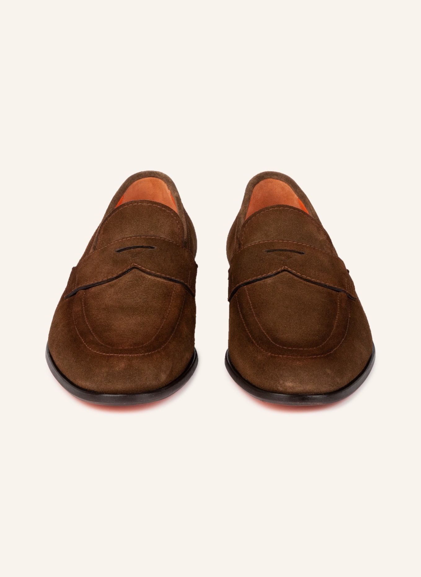 Santoni Penny loafers, Color: BROWN (Image 3)