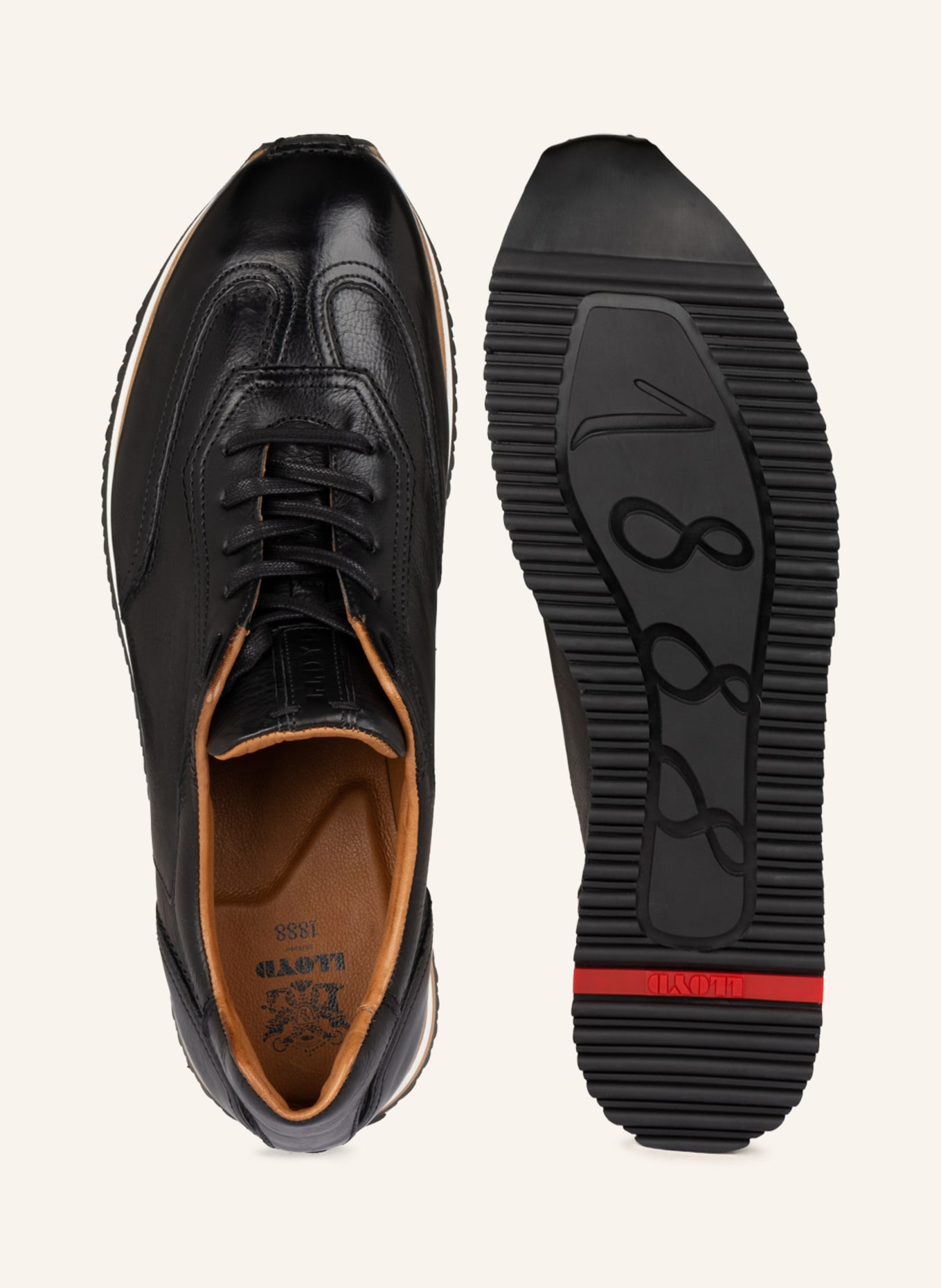 LLOYD Sneakers BLAKE, Color: BLACK (Image 5)