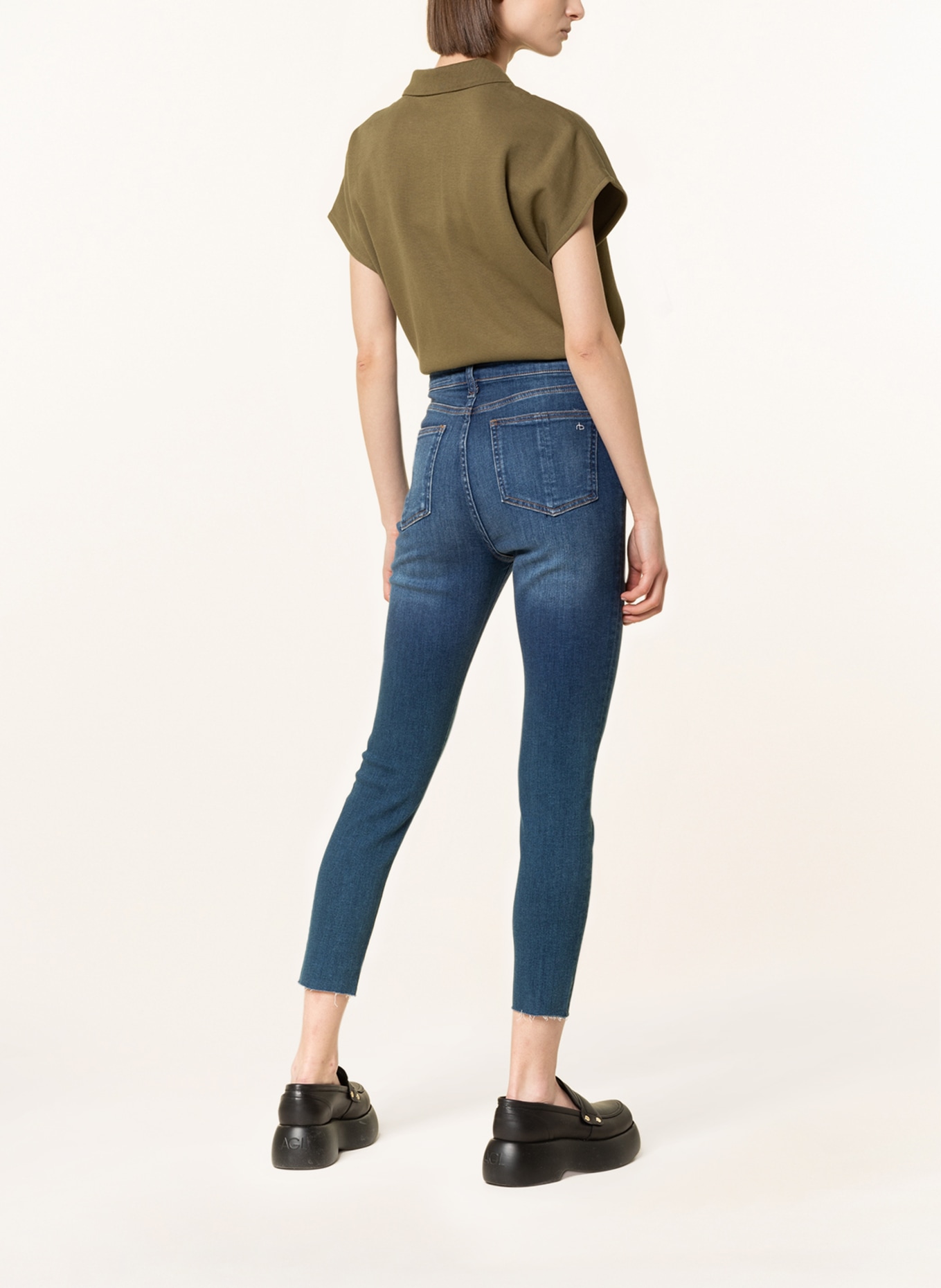 rag & bone Skinny Jeans NINA, Farbe: 420 jasper (Bild 3)