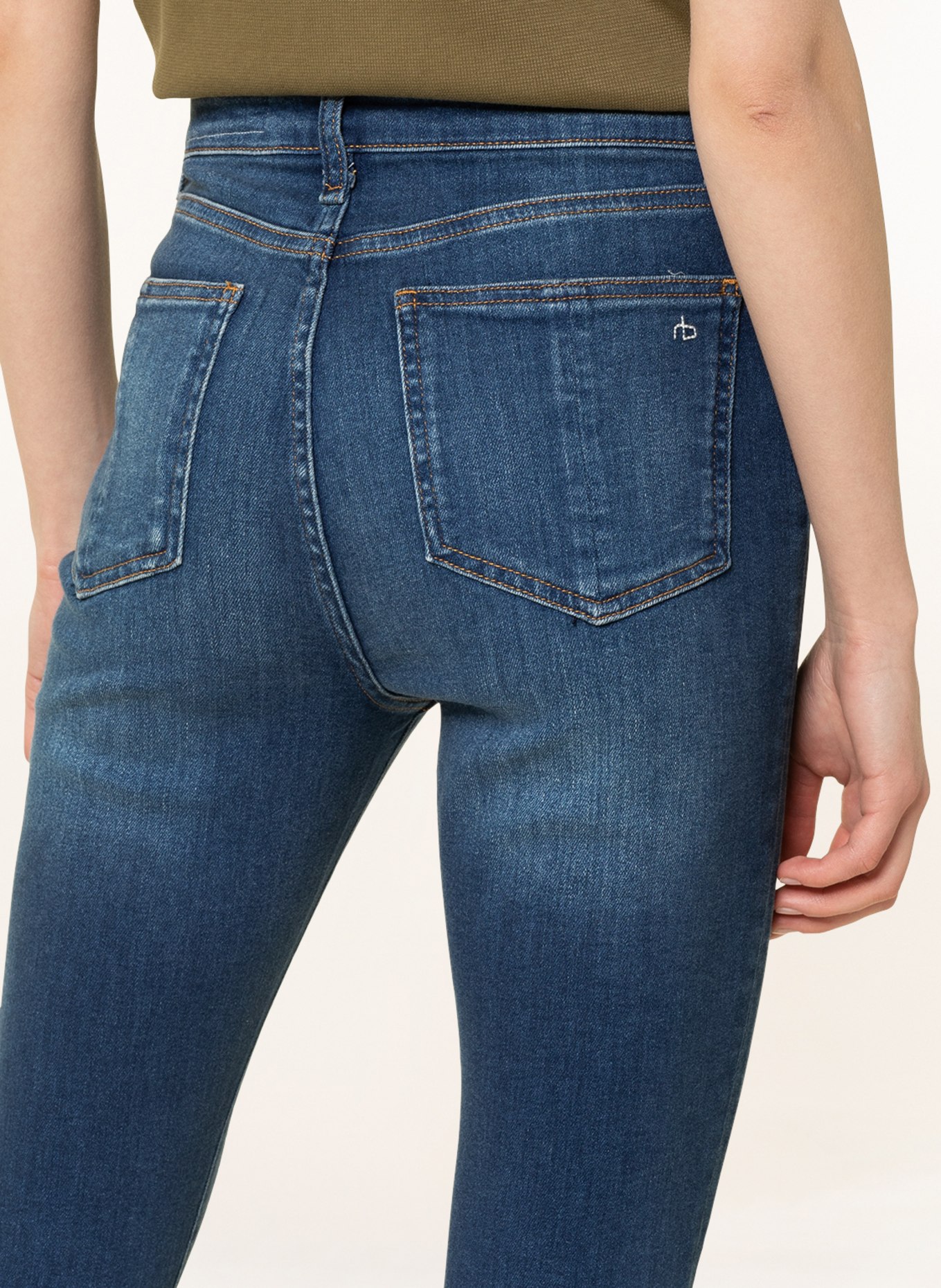 rag & bone Skinny Jeans NINA, Farbe: 420 jasper (Bild 5)