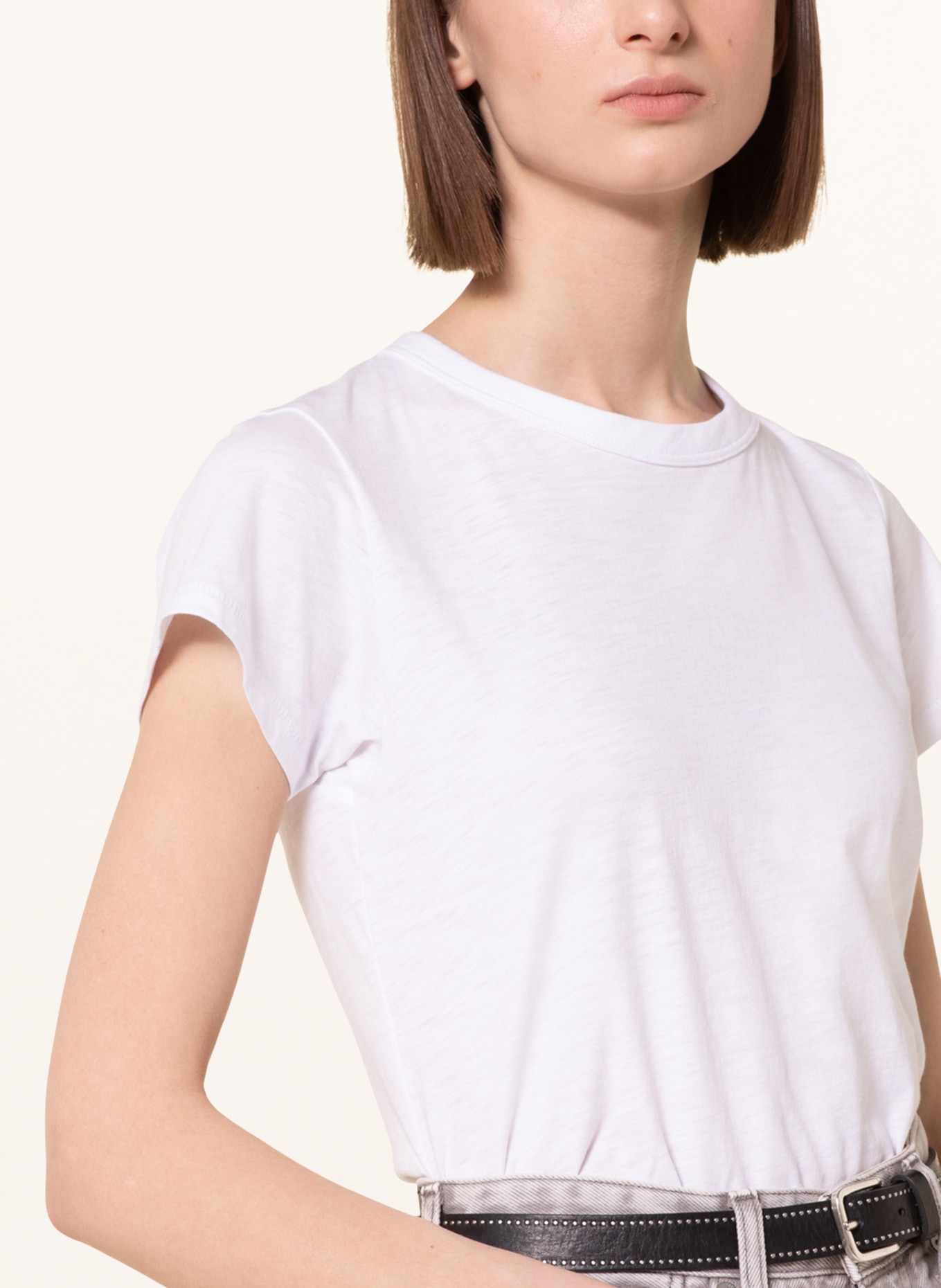 rag & bone T-shirt, Color: WHITE (Image 4)