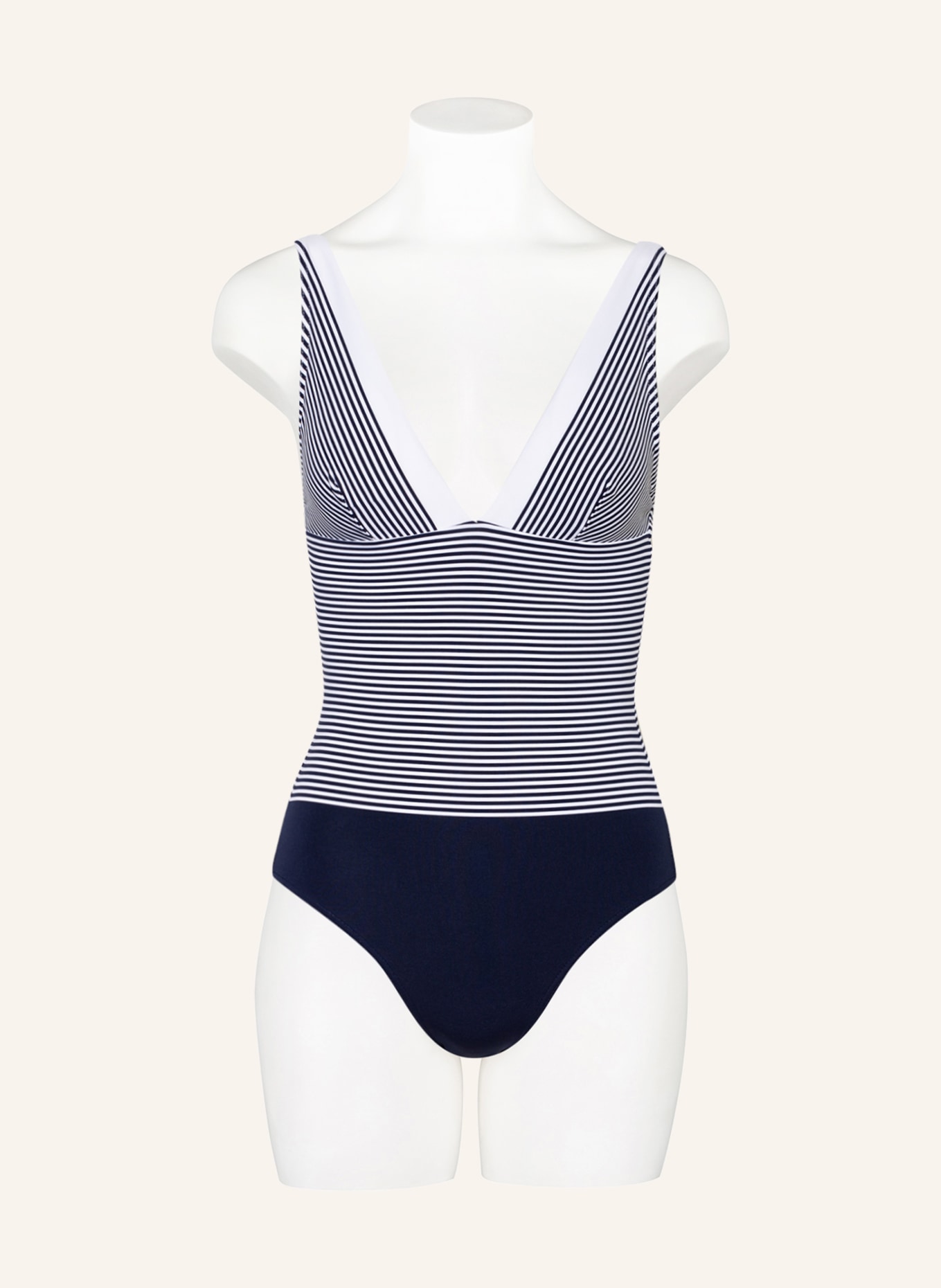 IODUS Swimsuit LEZAKA, Color: DARK BLUE/ WHITE (Image 2)