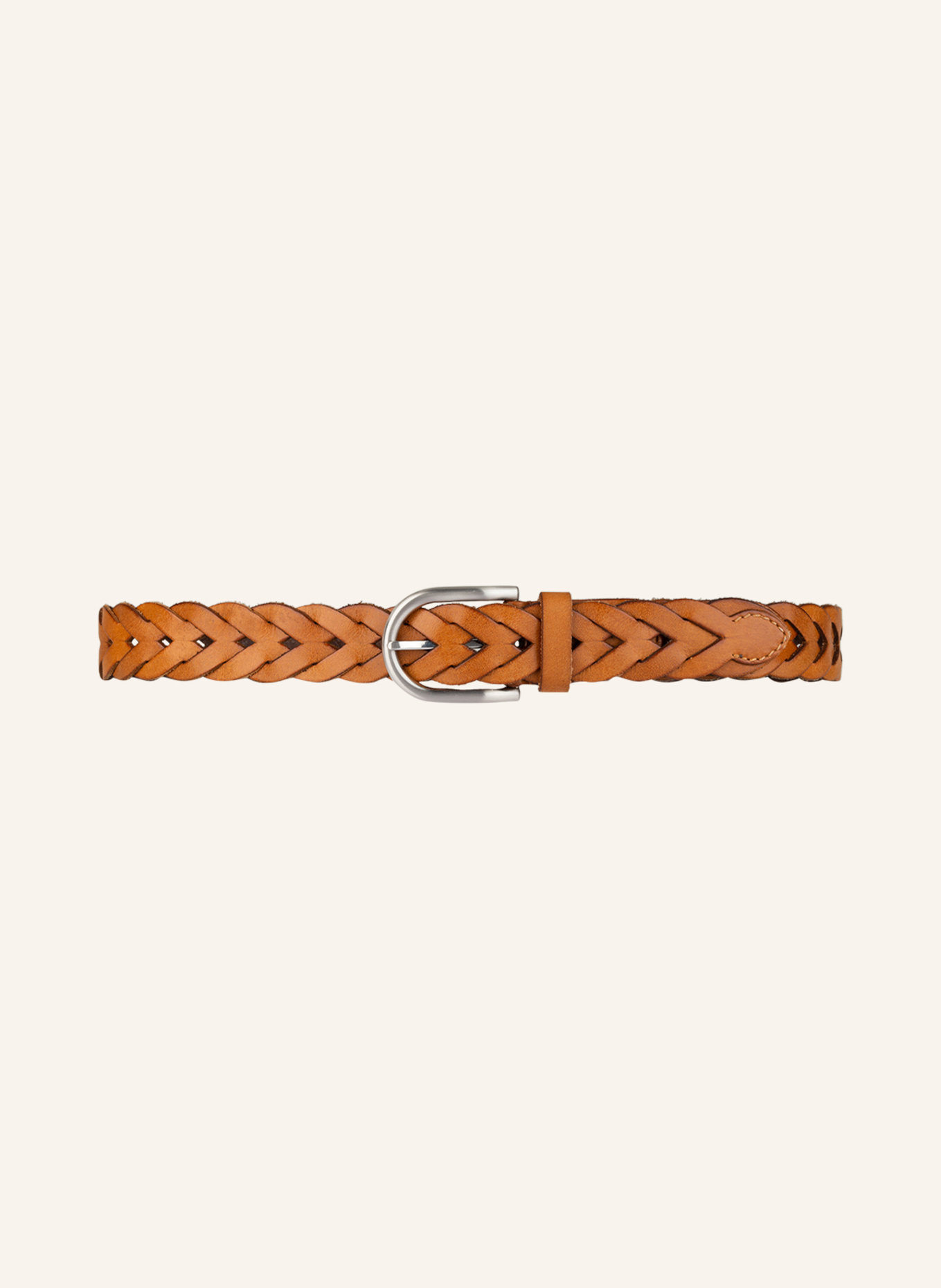 BRAX Ceinture tressée: COGNAC