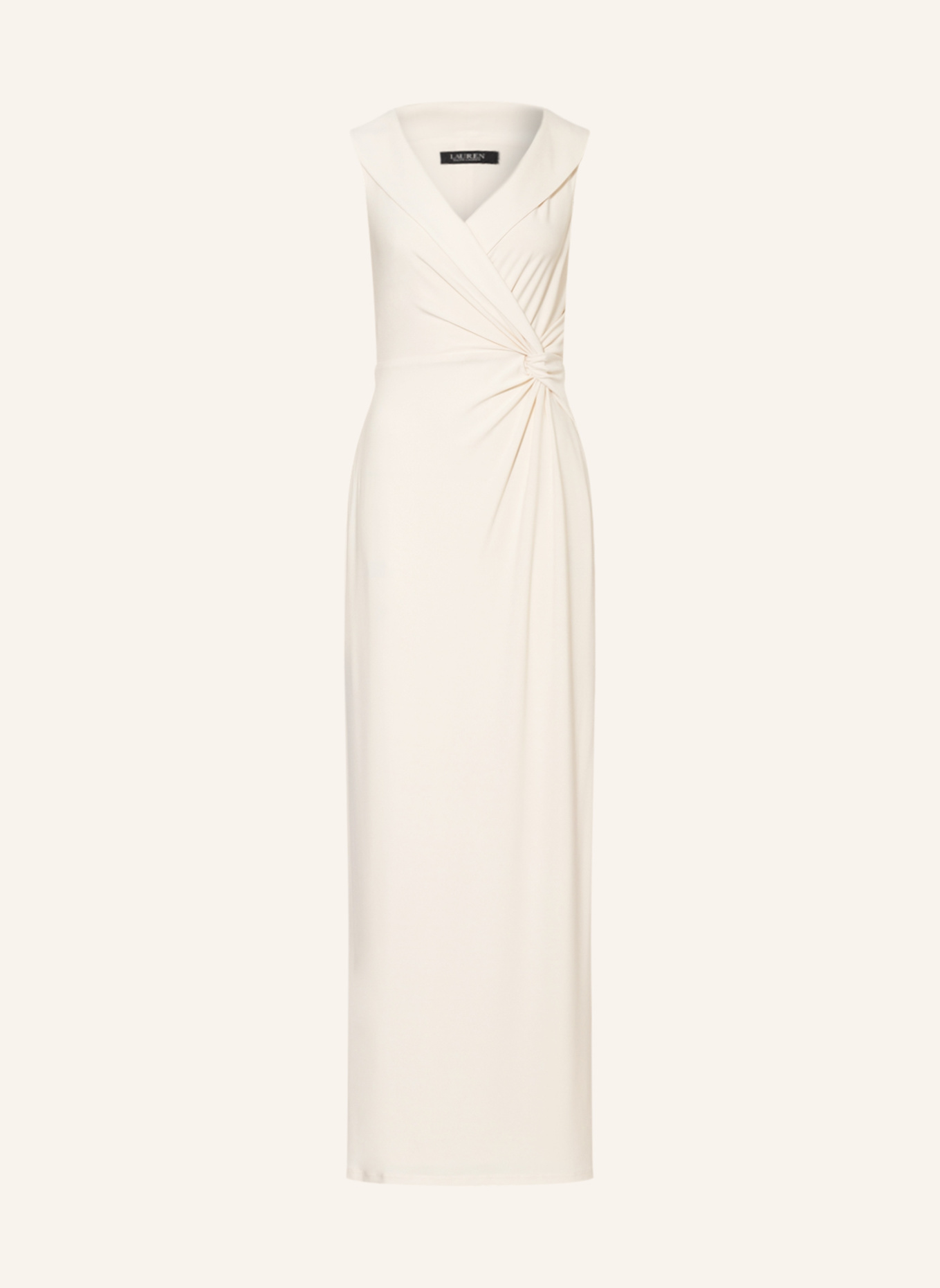 LAUREN RALPH LAUREN Abendkleid LEONIDAS, Farbe: CREME (Bild 1)