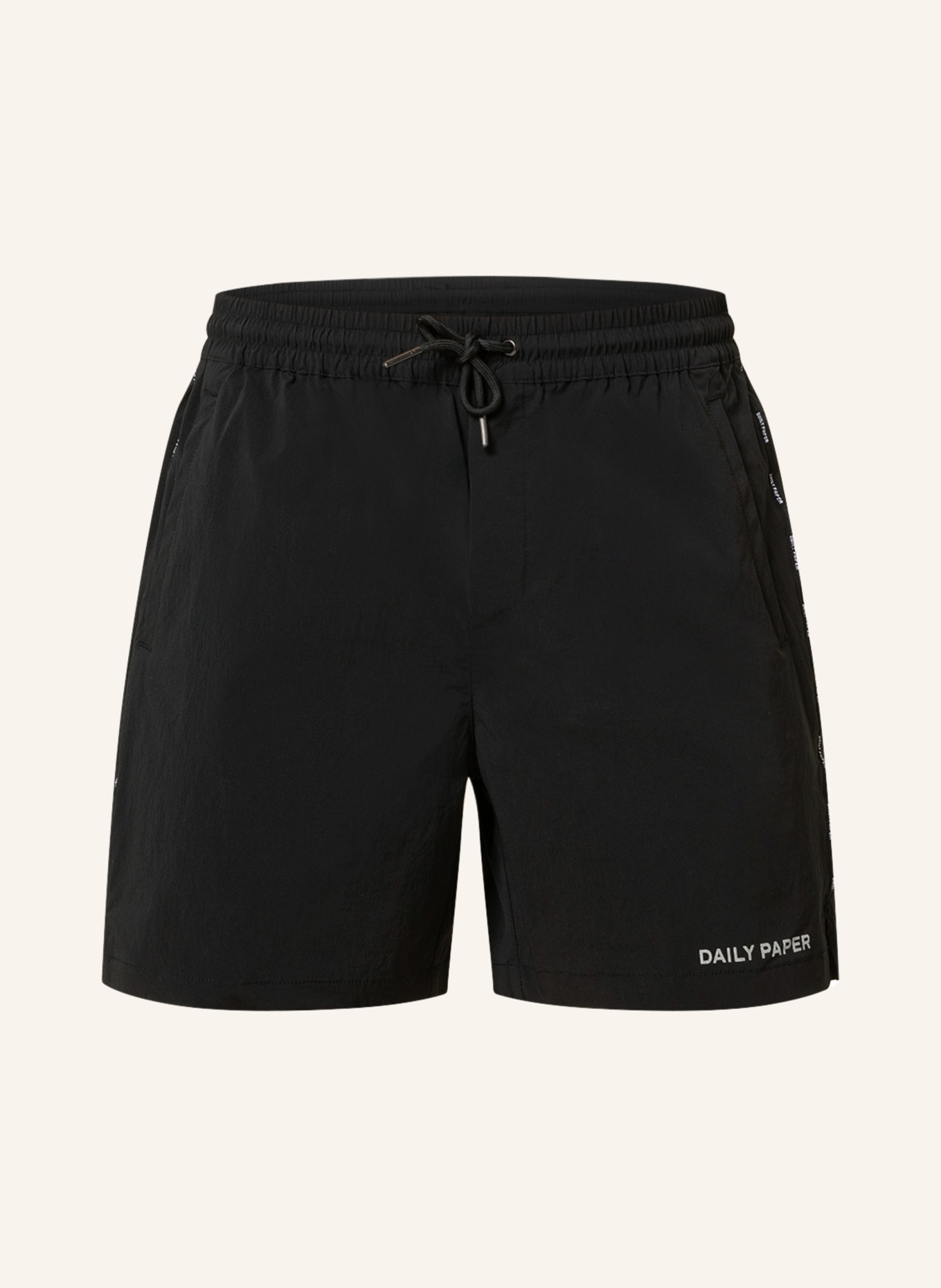 DAILY PAPER Shorts MEHANI Regular Fit, Color: BLACK (Image 1)