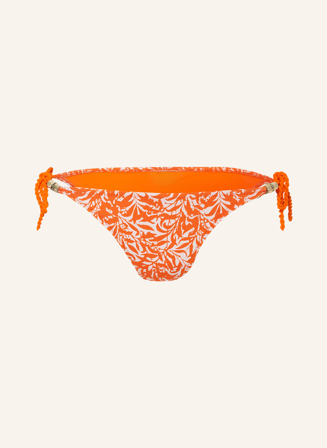 heidi klein Bikini bottoms SUNSET FOREST ST TROPEZ, Color: ORANGE/ WHITE (Image 1)