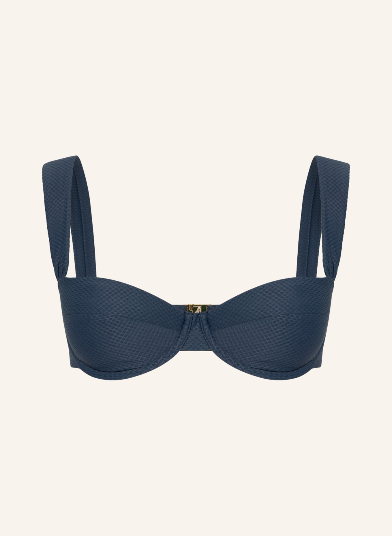 heidi klein Underwired bikini top GAINSBOROUGH SANTORINI , Color: BLUE GRAY (Image 1)