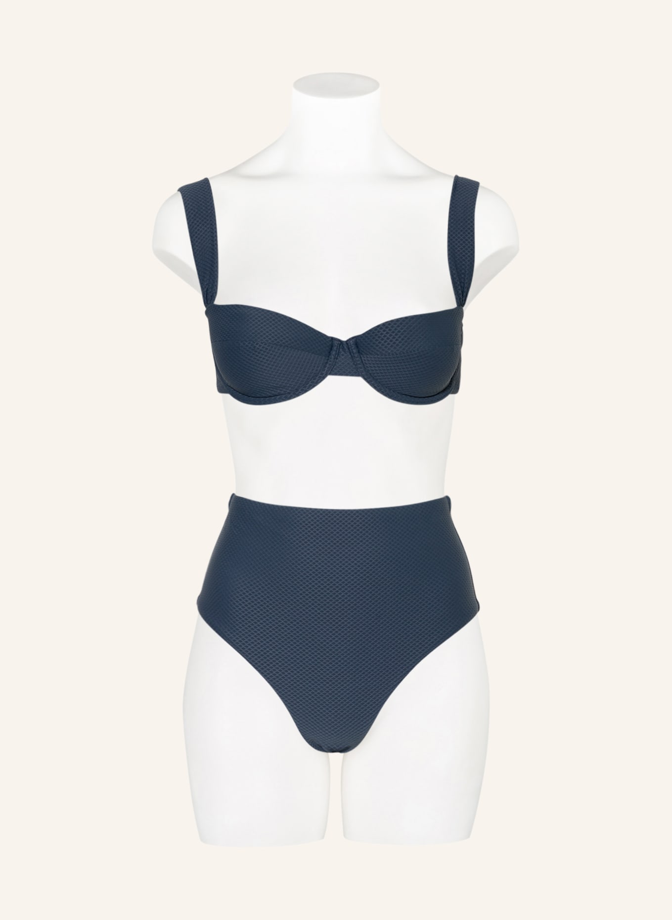 heidi klein Underwired bikini top GAINSBOROUGH SANTORINI , Color: BLUE GRAY (Image 2)