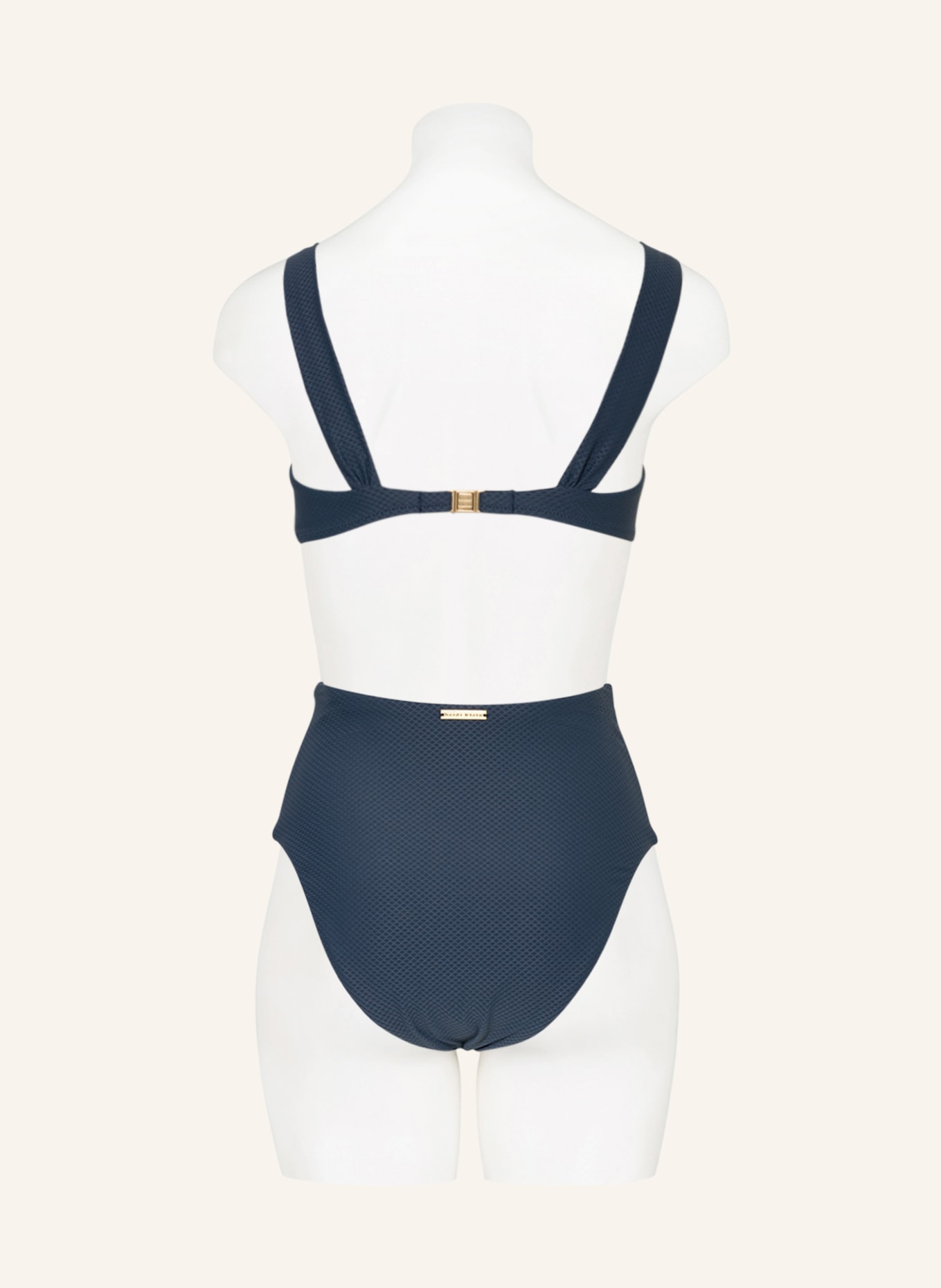 heidi klein Underwired bikini top GAINSBOROUGH SANTORINI , Color: BLUE GRAY (Image 3)