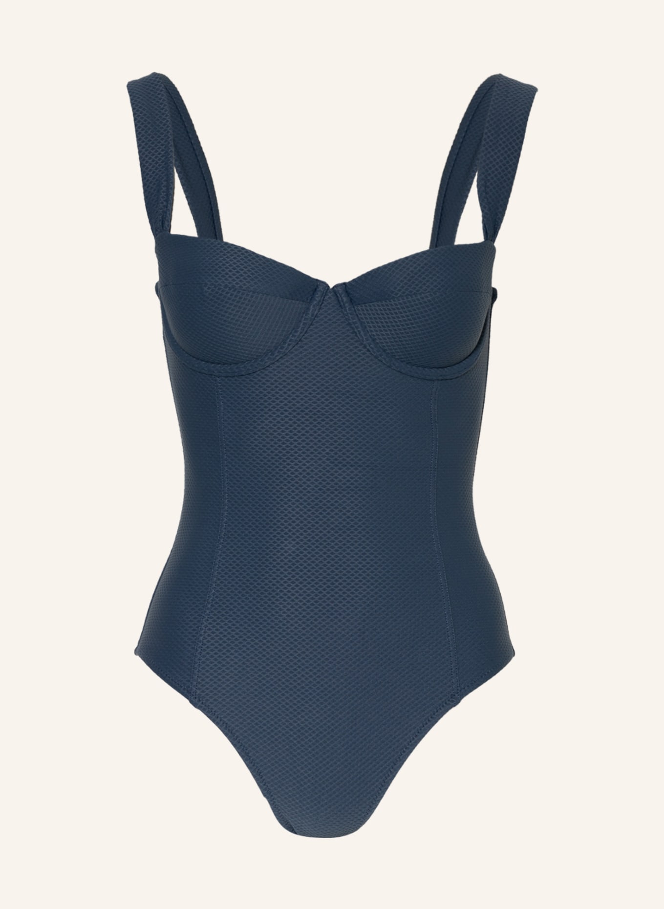heidi klein Underwire swimsuit GAINSBOROUGH PORTIFINO , Color: BLUE GRAY (Image 1)