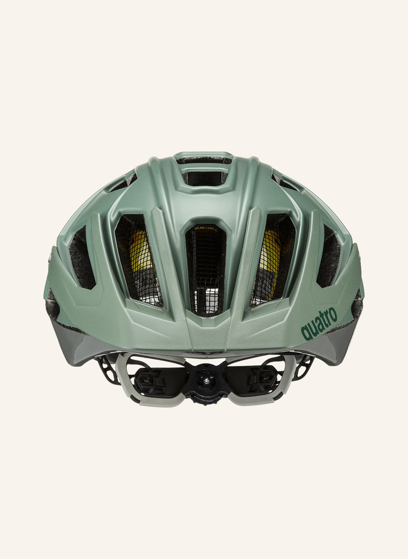 uvex Bicycle helmet QUATRO CC MIPS, Color: GREEN/ YELLOW (Image 2)