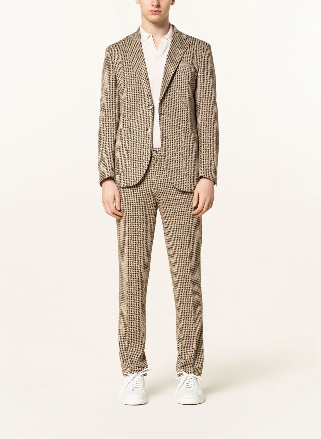 PAUL Suit pants slim fit, Color: 260 Brown (Image 2)