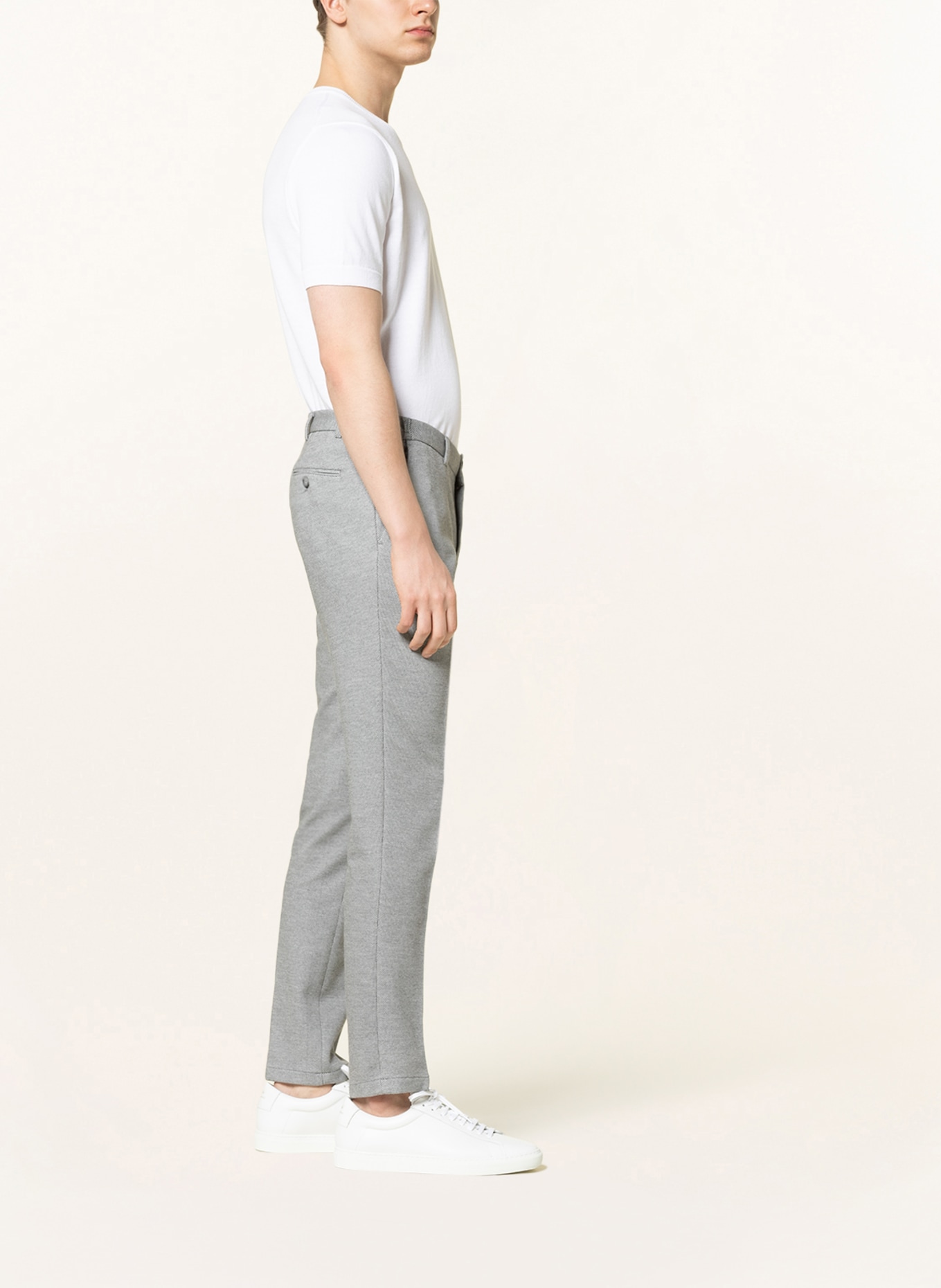 PAUL Anzughose Slim Fit , Farbe: 330 Kitt (Bild 5)