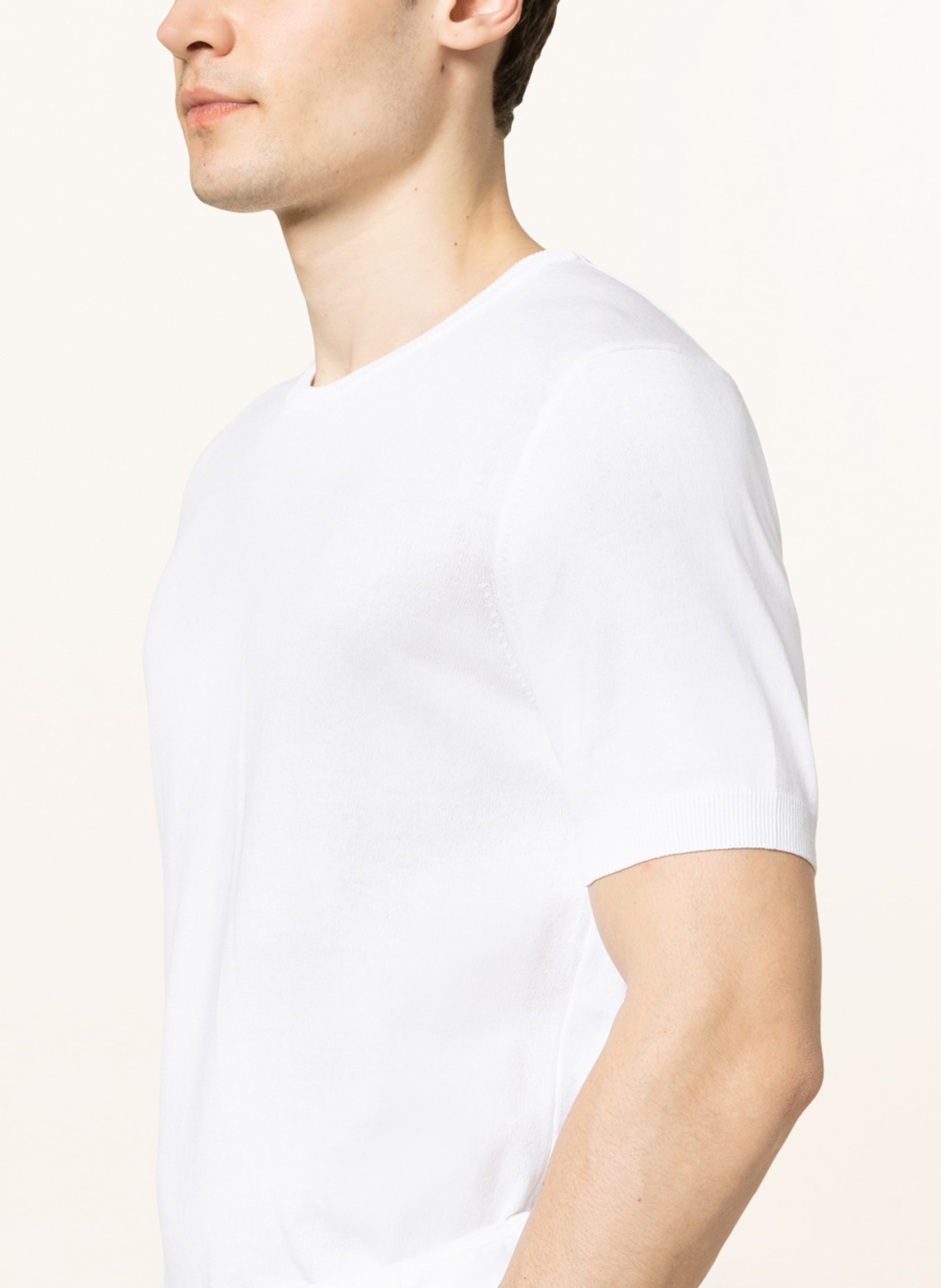 EDUARD DRESSLER Strickshirt, Farbe: WEISS (Bild 4)
