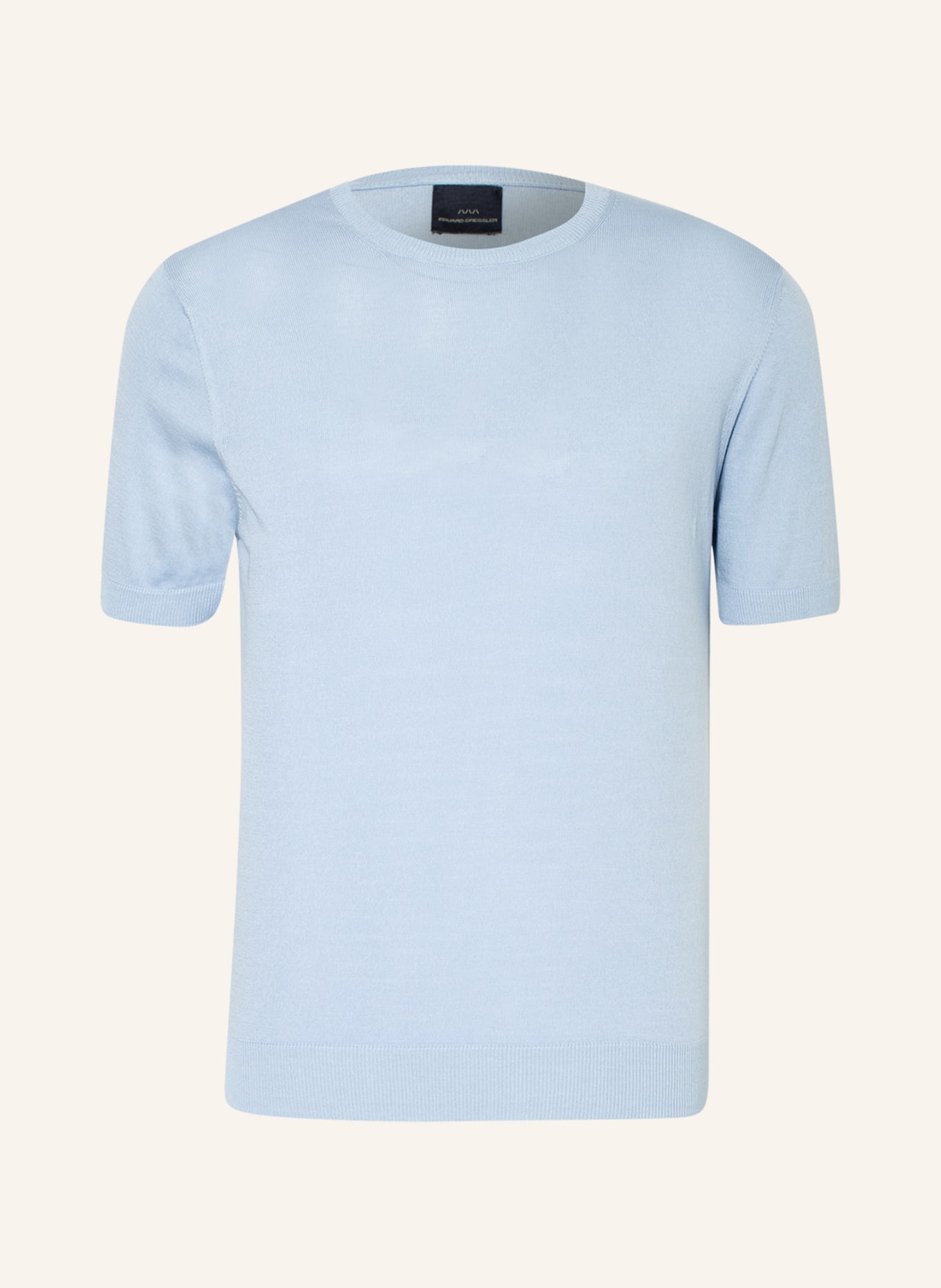 DRESSLER Strickshirt: HELLBLAU