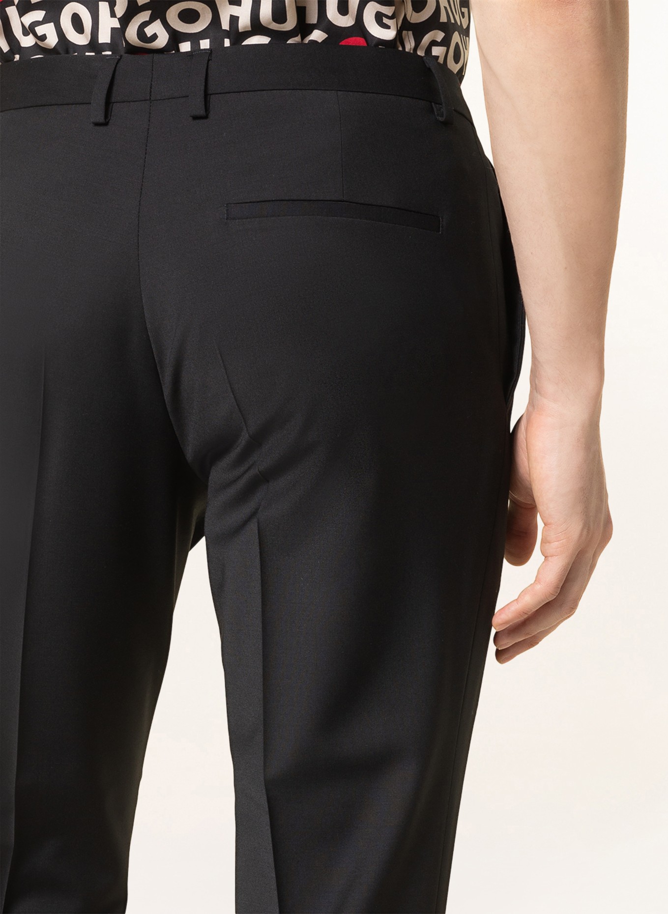 HUGO Anzug ARTI/HESTEN Extra Slim Fit, Farbe: SCHWARZ (Bild 6)