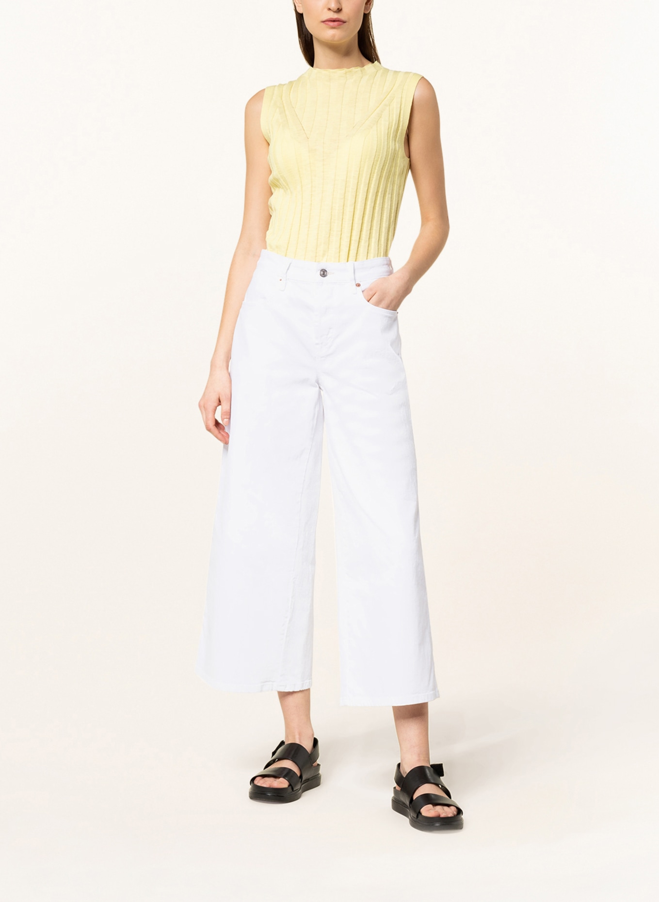 MAC DAYDREAM Jeans-Culotte, Farbe: D010 WHITE (Bild 2)