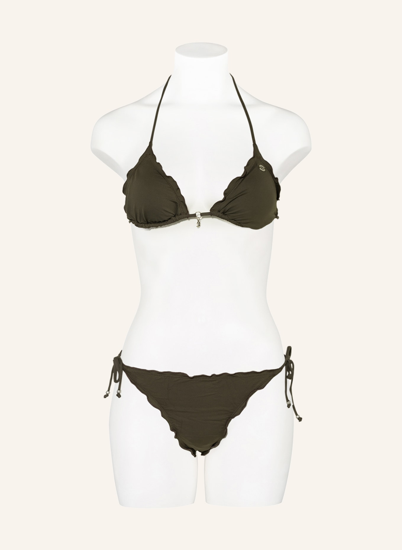 BANANA MOON Triangel-Bikini-Hose COLORSUN , Farbe: KHAKI (Bild 2)