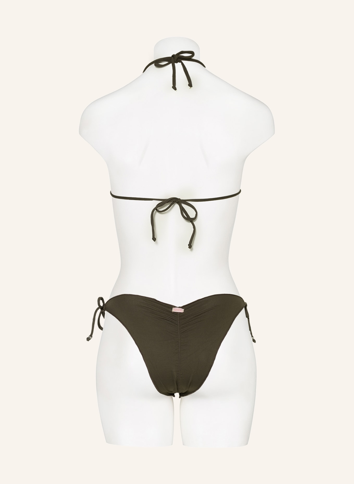 BANANA MOON Triangel-Bikini-Hose COLORSUN , Farbe: KHAKI (Bild 3)