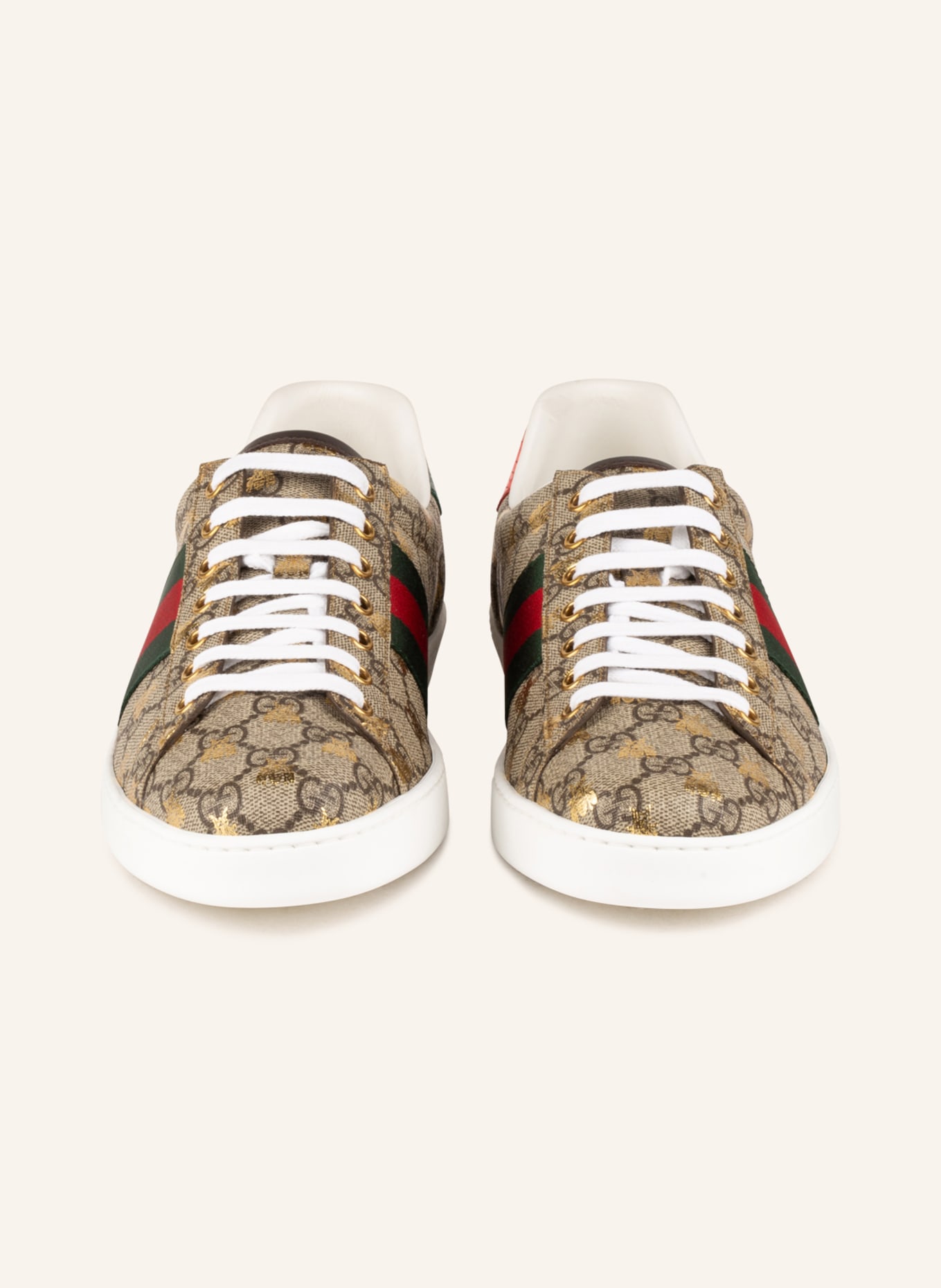 GUCCI Sneakers NEW ACE, Color: 8465 BEI.E-ORO/VRV/COC/R. (Image 3)