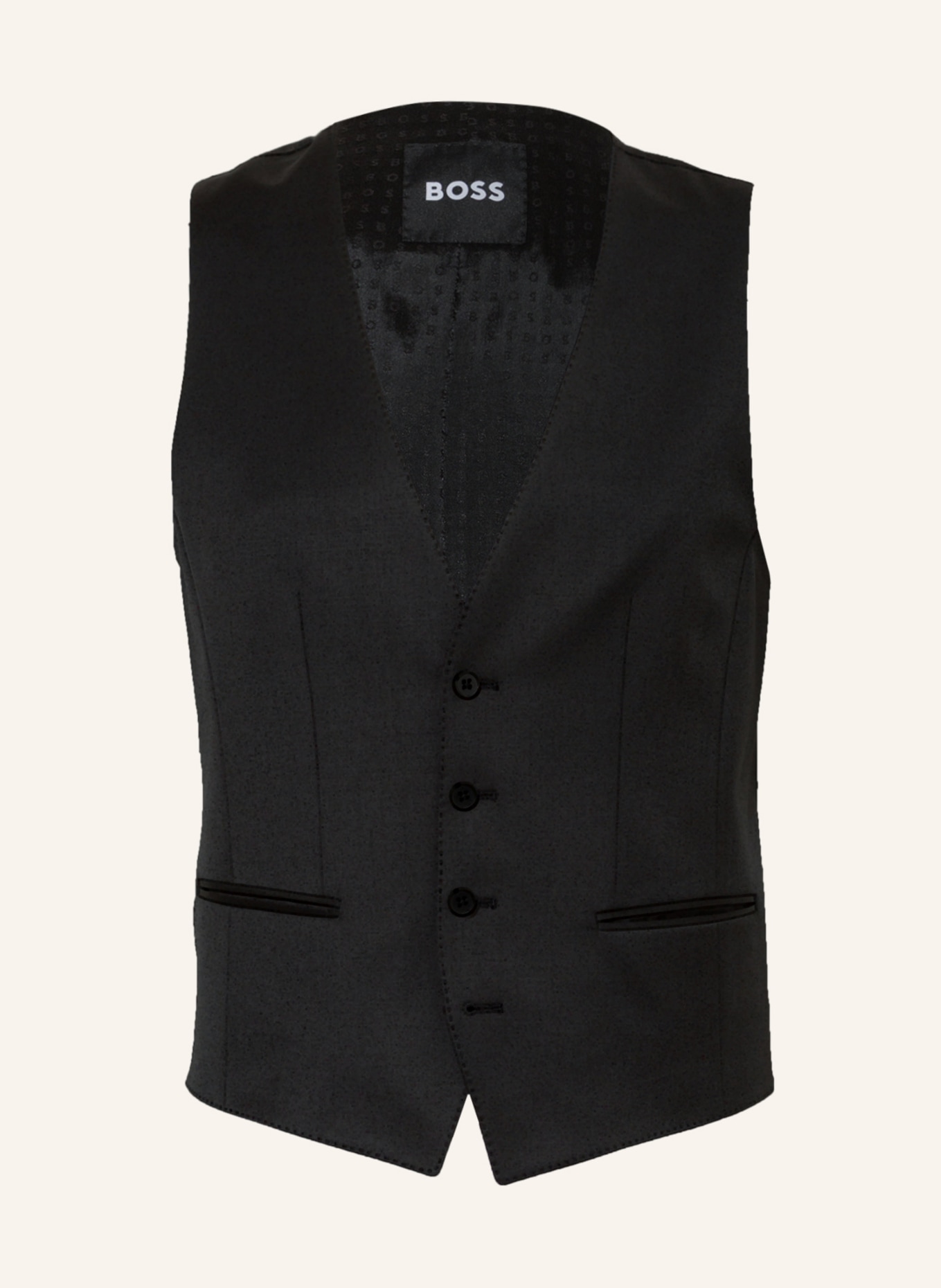 BOSS Anzugweste HUGE Slim Fit , Farbe: 001 BLACK(Bild null)