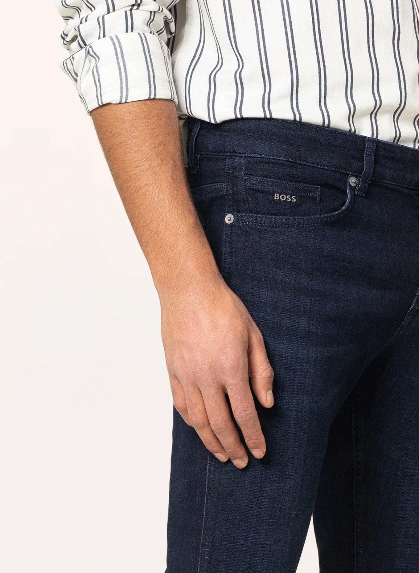 BOSS Jeans DELAWARE slim fit , Color: 415 NAVY (Image 5)