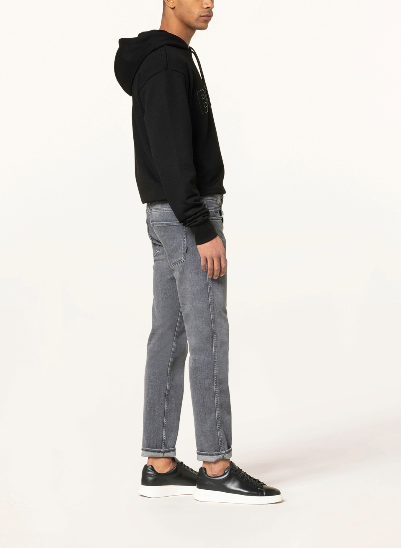 BOSS Jeans DELAWARE Slim Fit , Farbe: 030 MEDIUM GREY (Bild 4)