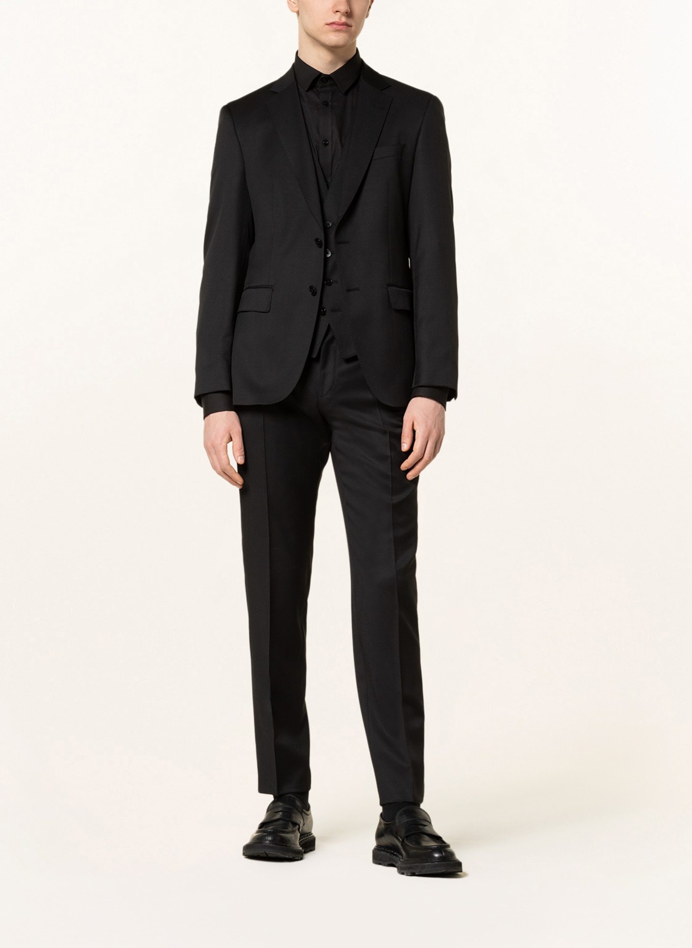 BOSS Anzughose GENIUS Slim Fit , Farbe: 001 BLACK (Bild 2)