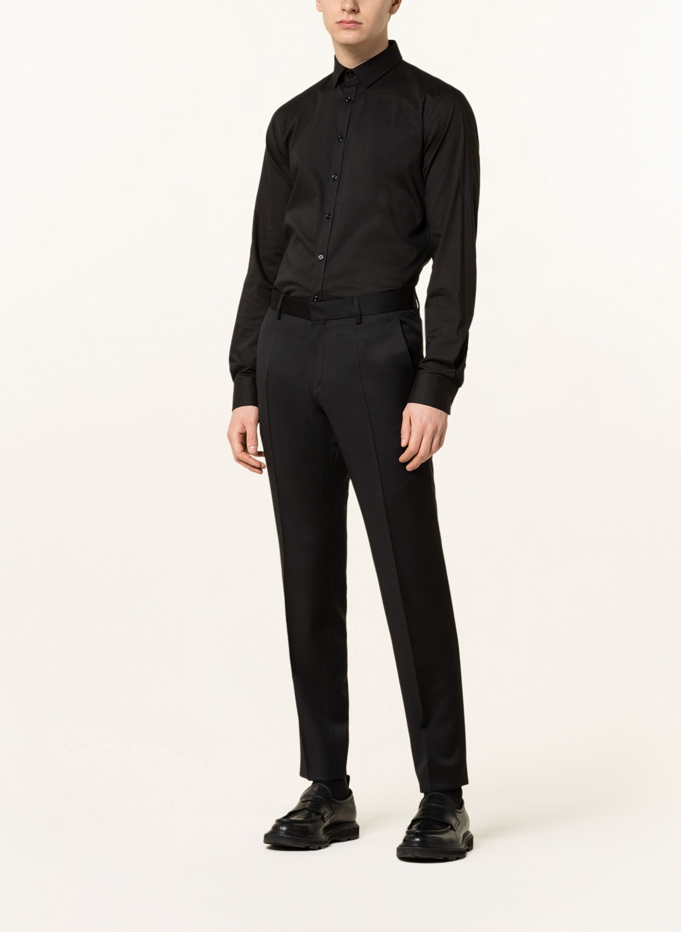 BOSS Anzughose GENIUS Slim Fit , Farbe: 001 BLACK (Bild 3)