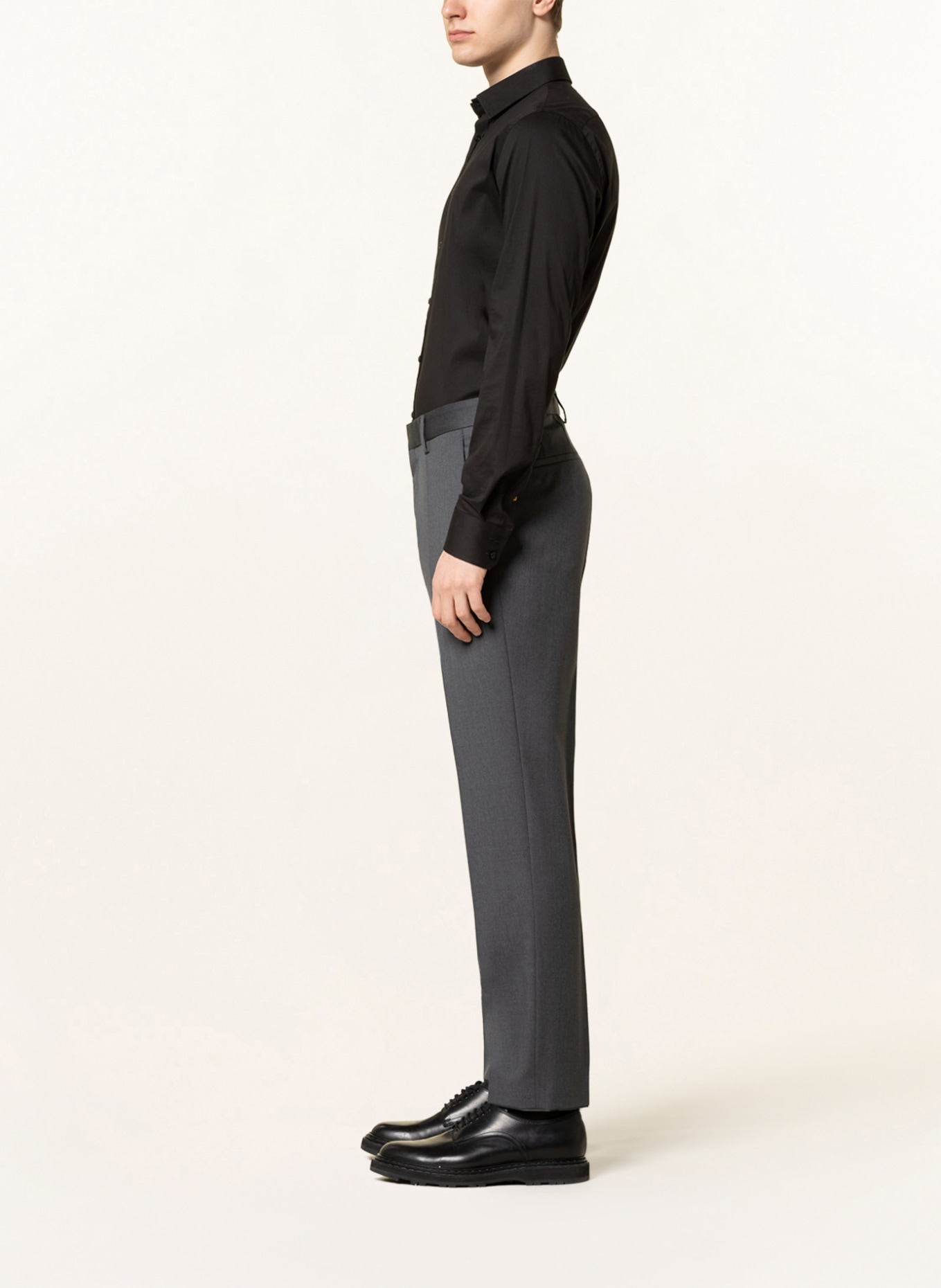 BOSS Anzughose GENIUS Slim Fit , Farbe: 021 DARK GREY (Bild 5)