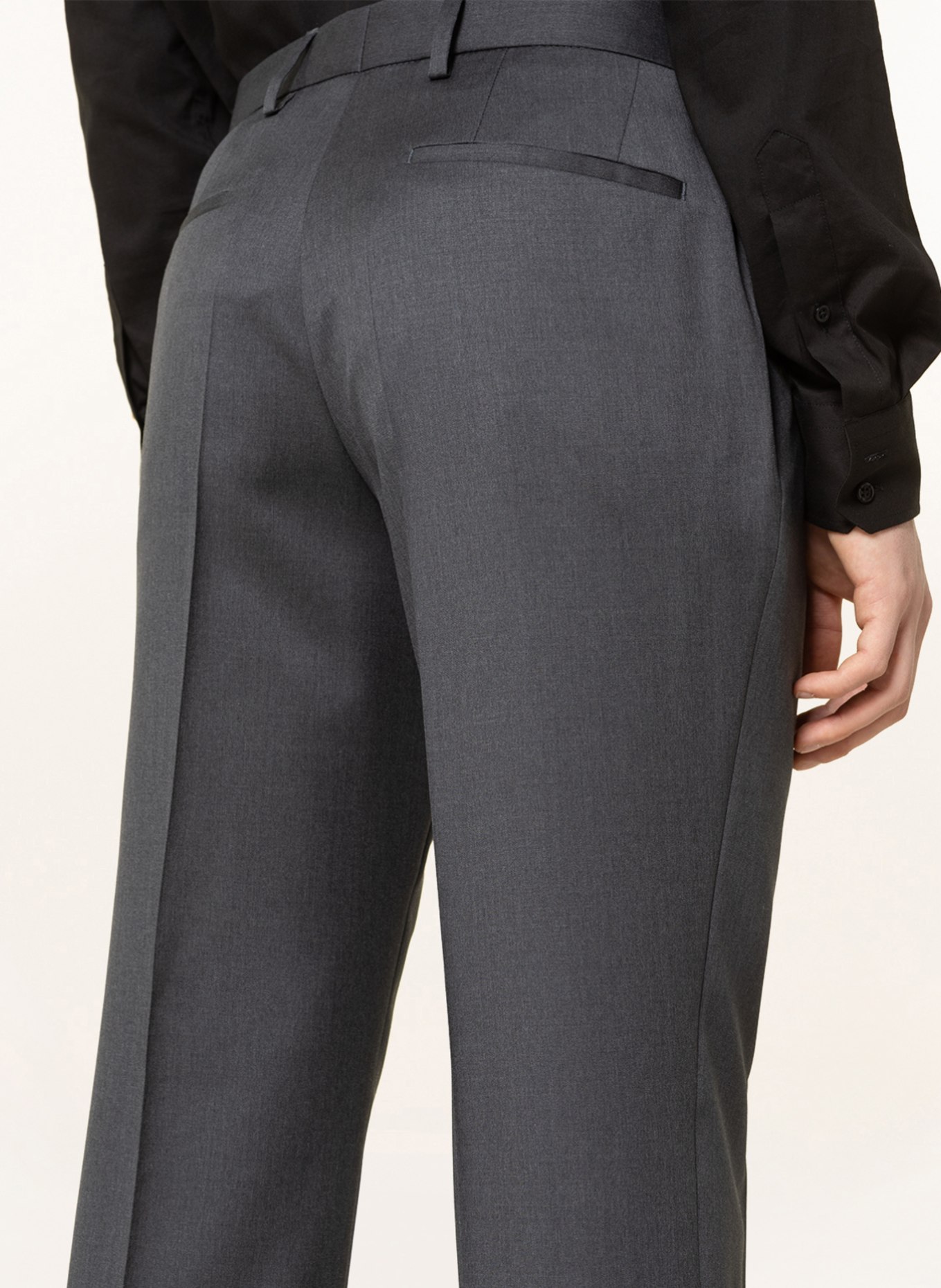 BOSS Anzughose GENIUS Slim Fit , Farbe: 021 DARK GREY (Bild 6)