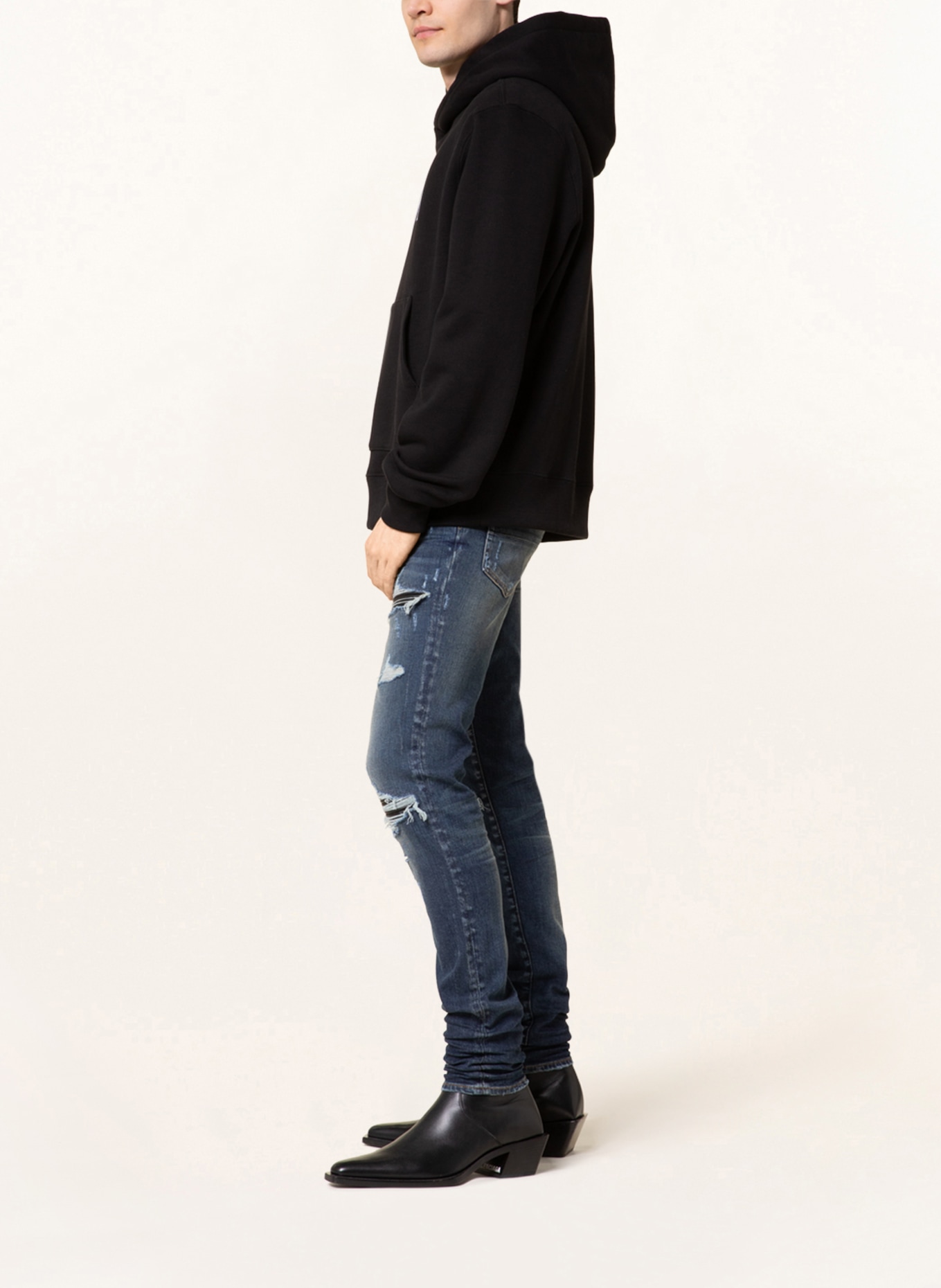 AMIRI Oversized hoodie , Color: BLACK (Image 4)