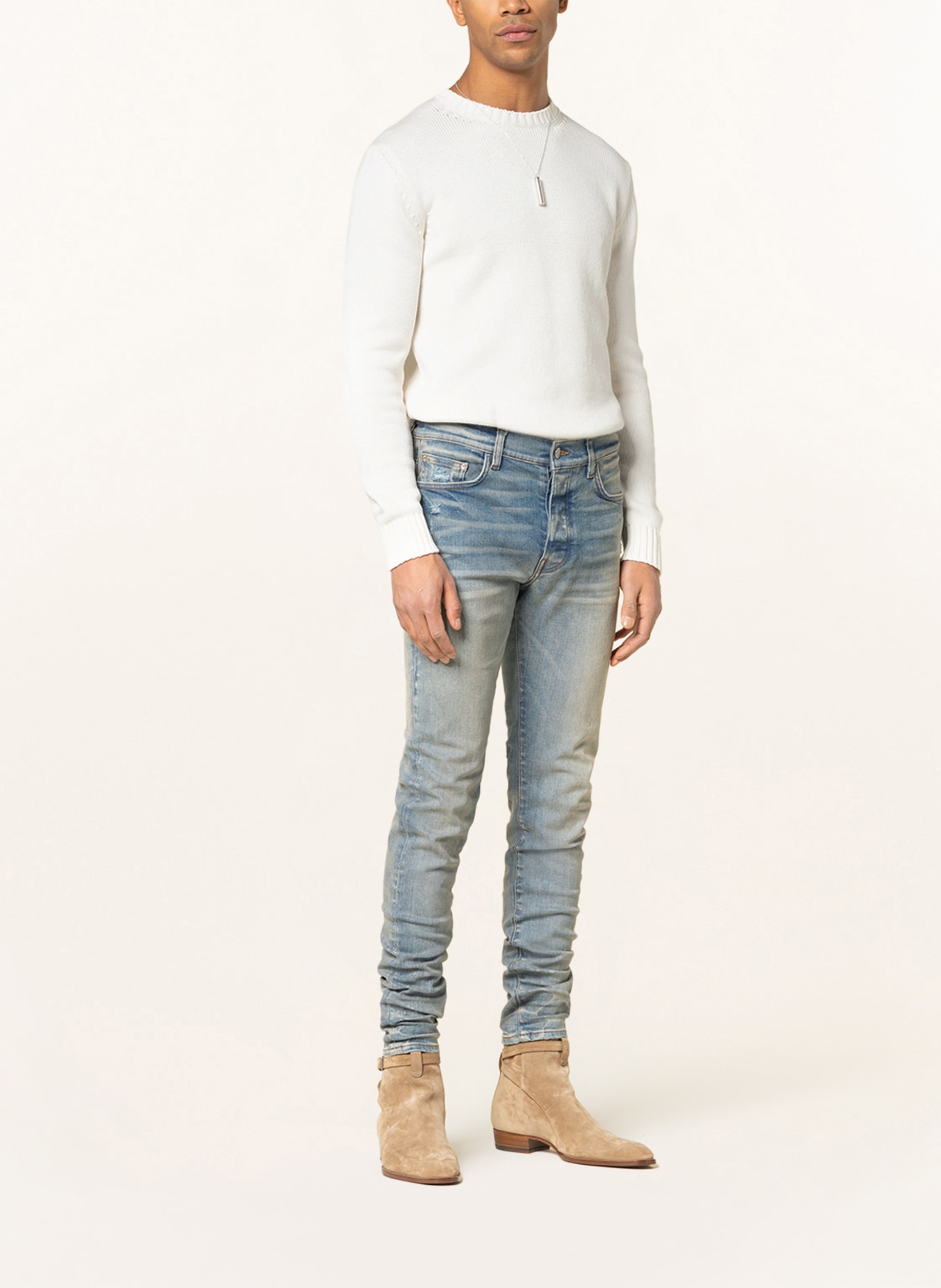 AMIRI Jeans Skinny Fit, Farbe: 408 CLAY INDIGO (Bild 2)