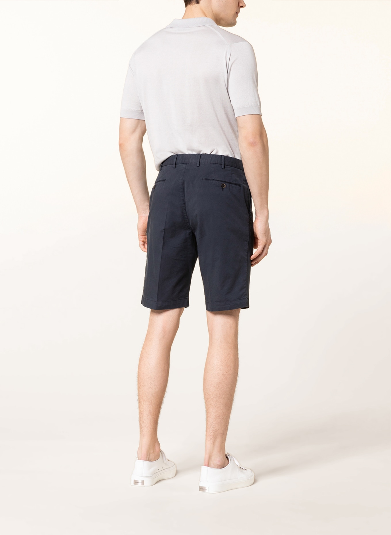 PT TORINO Chino shorts, Color: DARK BLUE (Image 3)