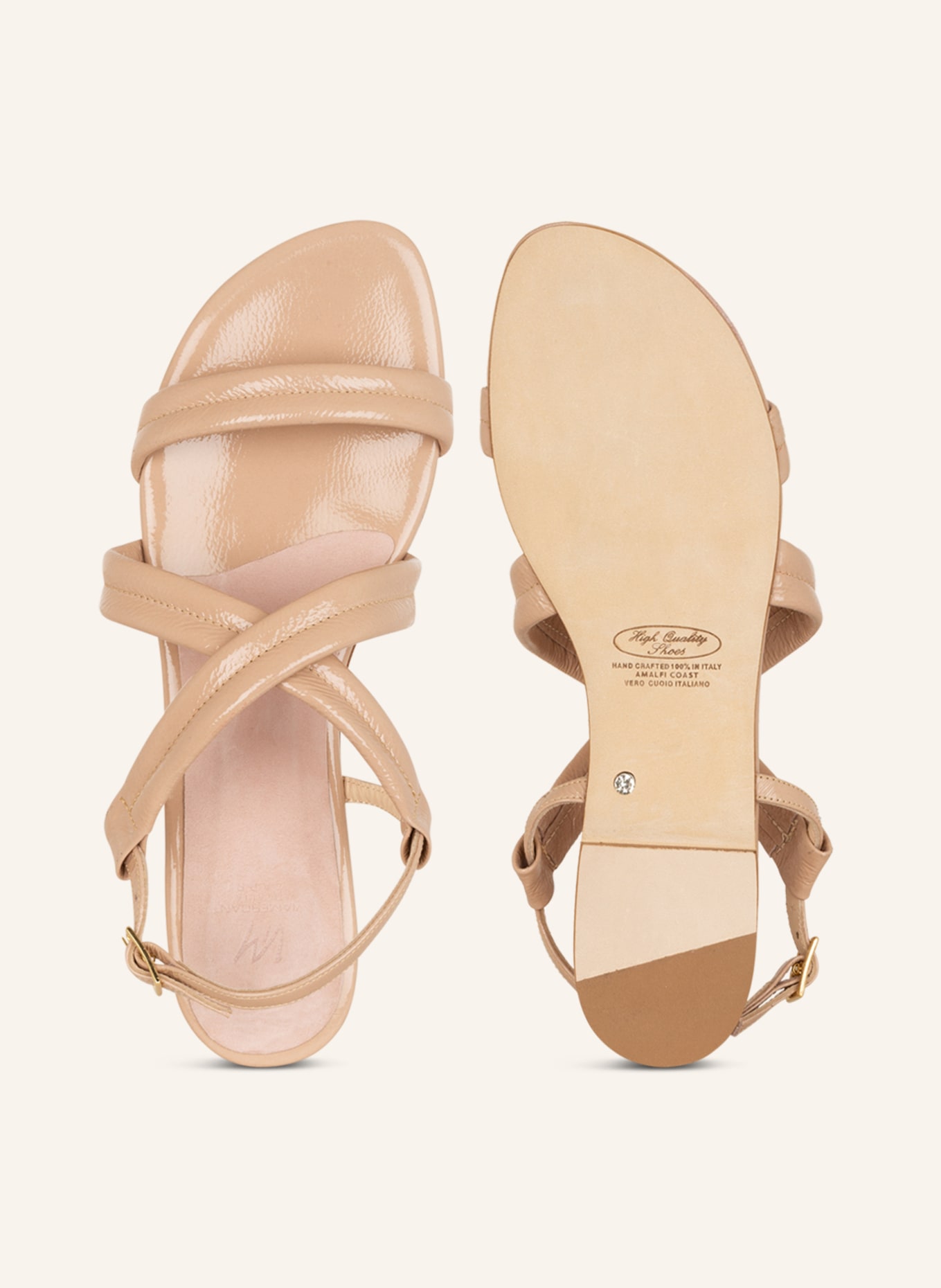 VIAMERCANTI Sandals SAND, Color: NUDE (Image 5)