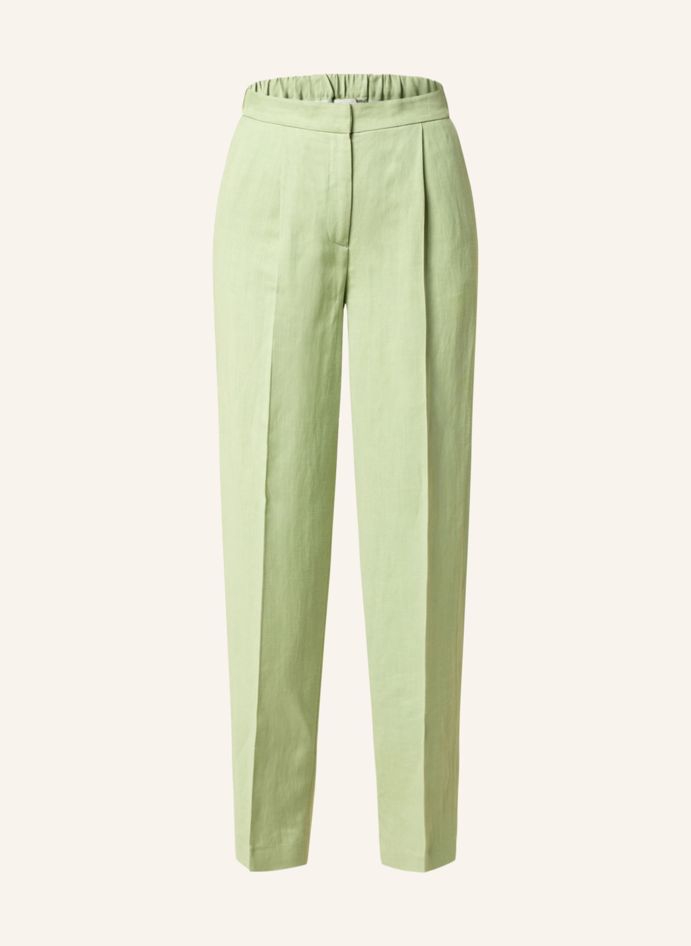 ANTONELLI firenze Wide leg trousers, Color: LIGHT GREEN (Image 1)