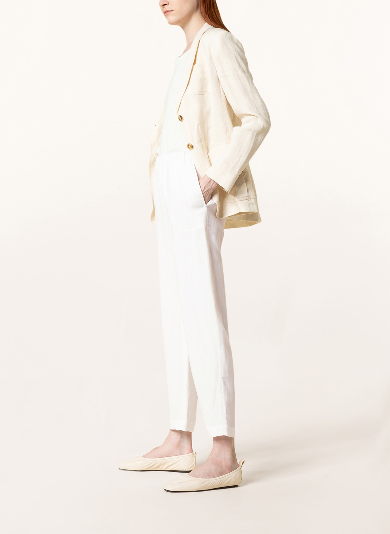 ANTONELLI firenze Trousers , Color: WHITE (Image 4)
