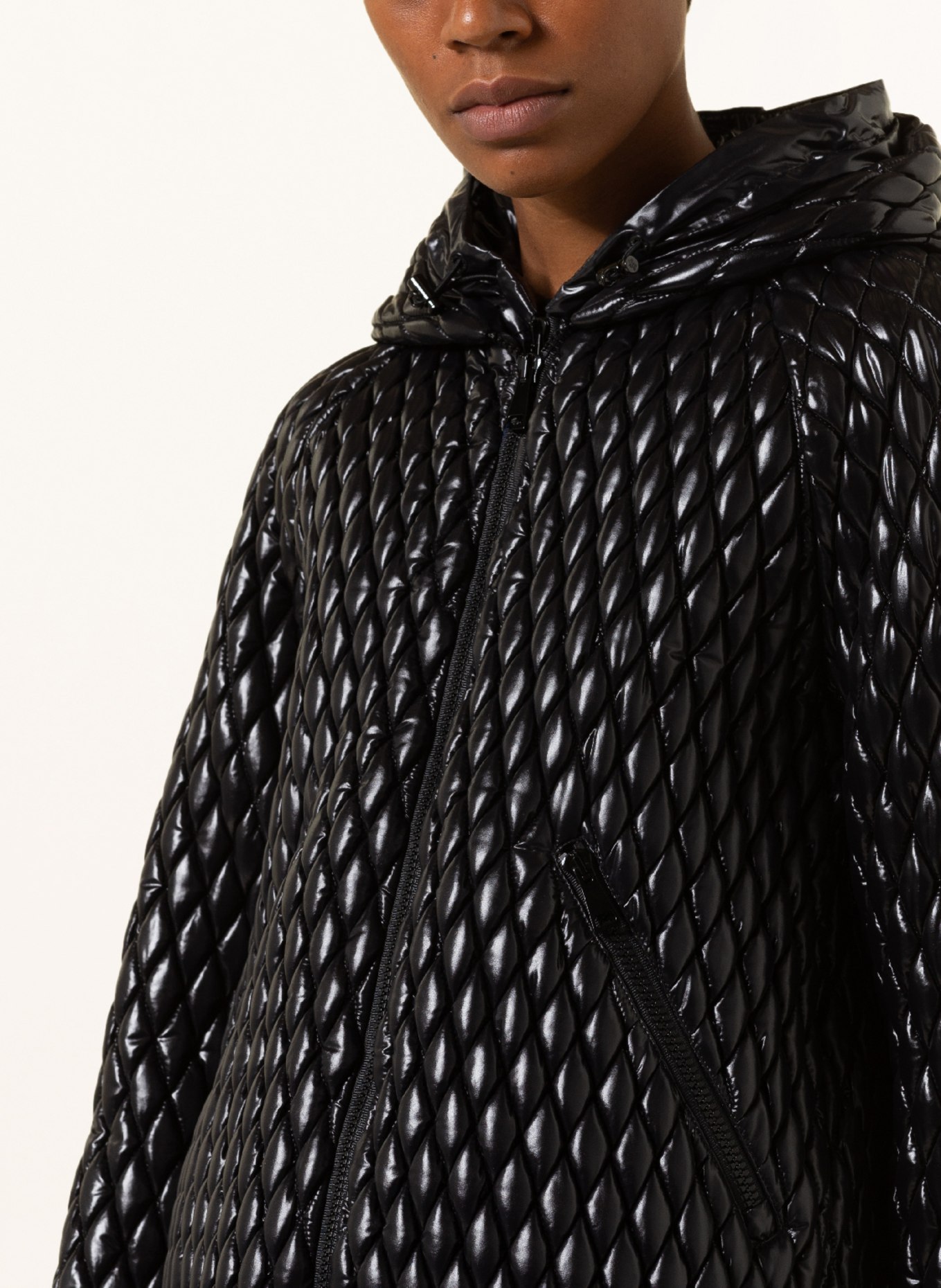 MONCLER Quilted jacket MARSEILLAN, Color: BLACK (Image 5)