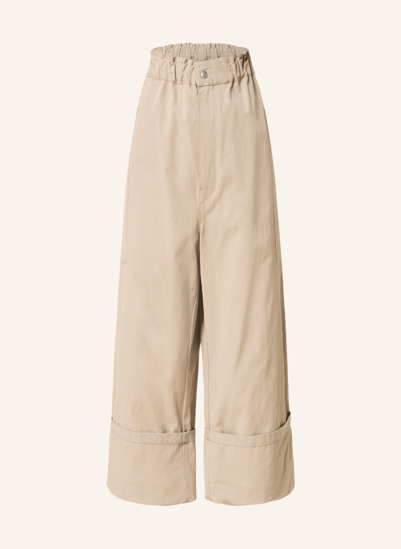 MONCLER GENIUS 7/8 trousers, Color: CAMEL (Image 1)