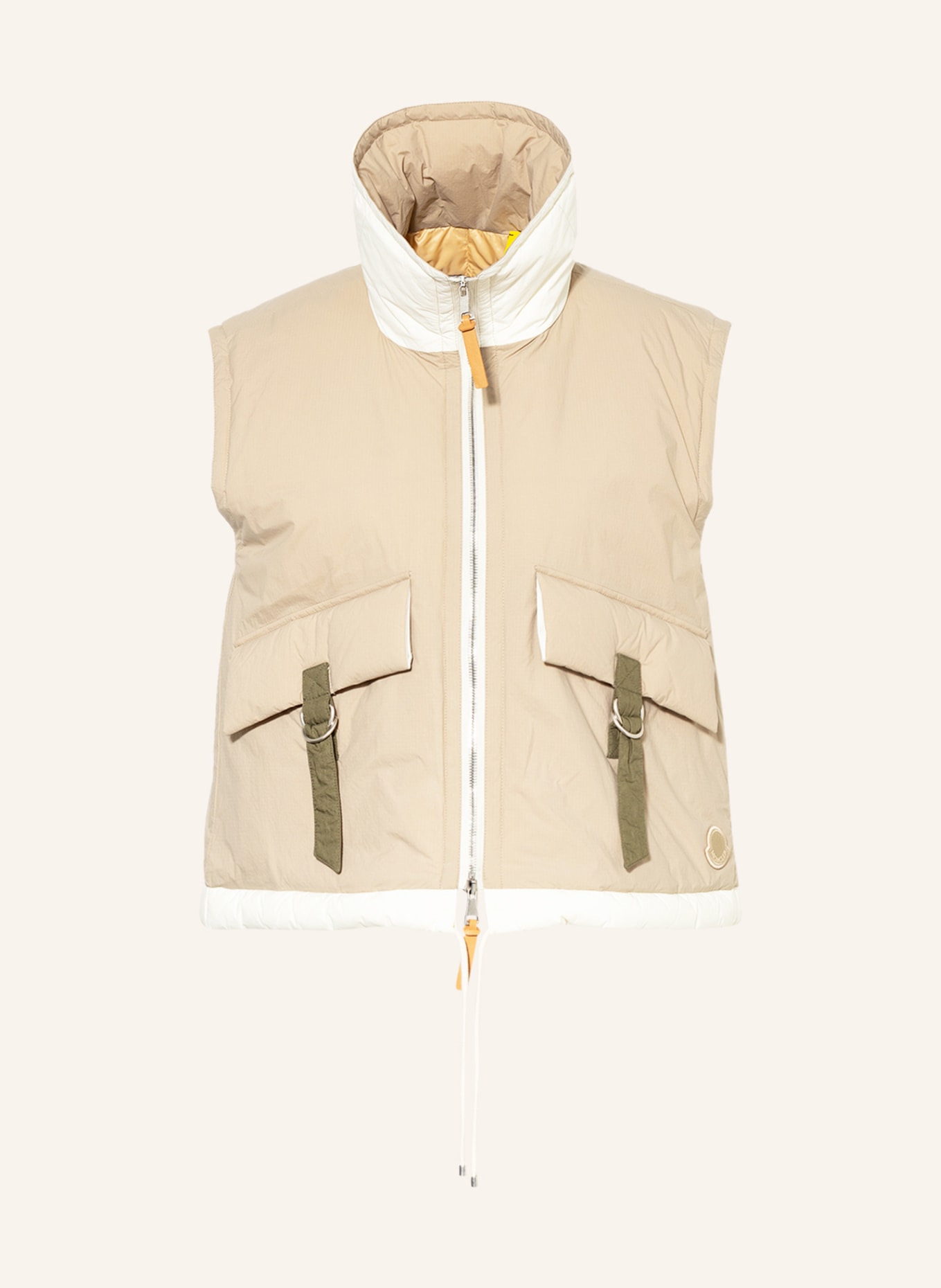 MONCLER GENIUS Down vest INDRE, Color: BEIGE/ ECRU (Image 1)