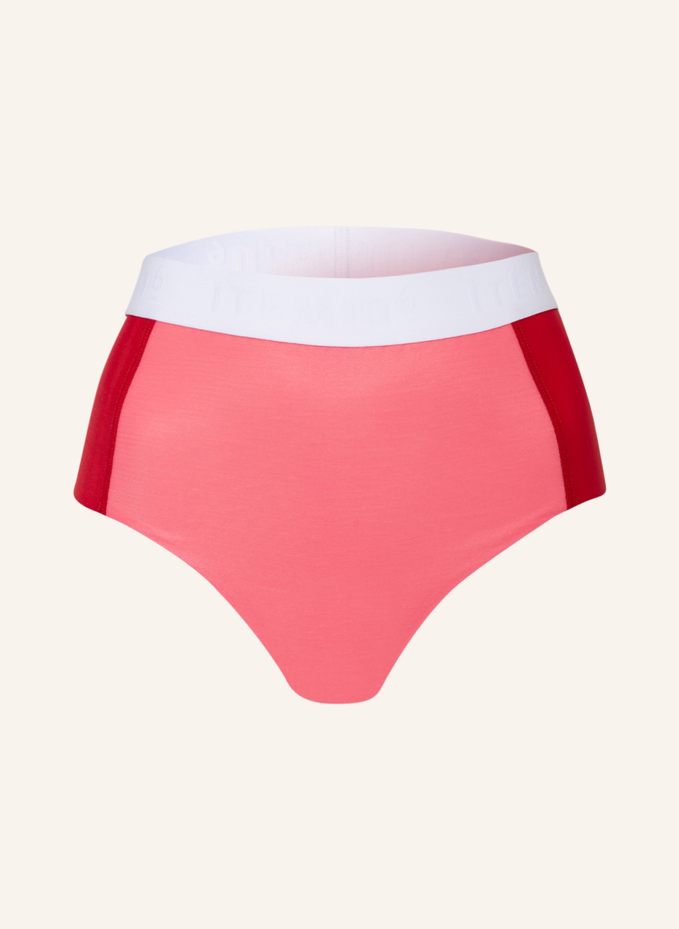 ITEM m6 Shaping briefs ALL MESH, Color: RED/ PINK (Image 1)