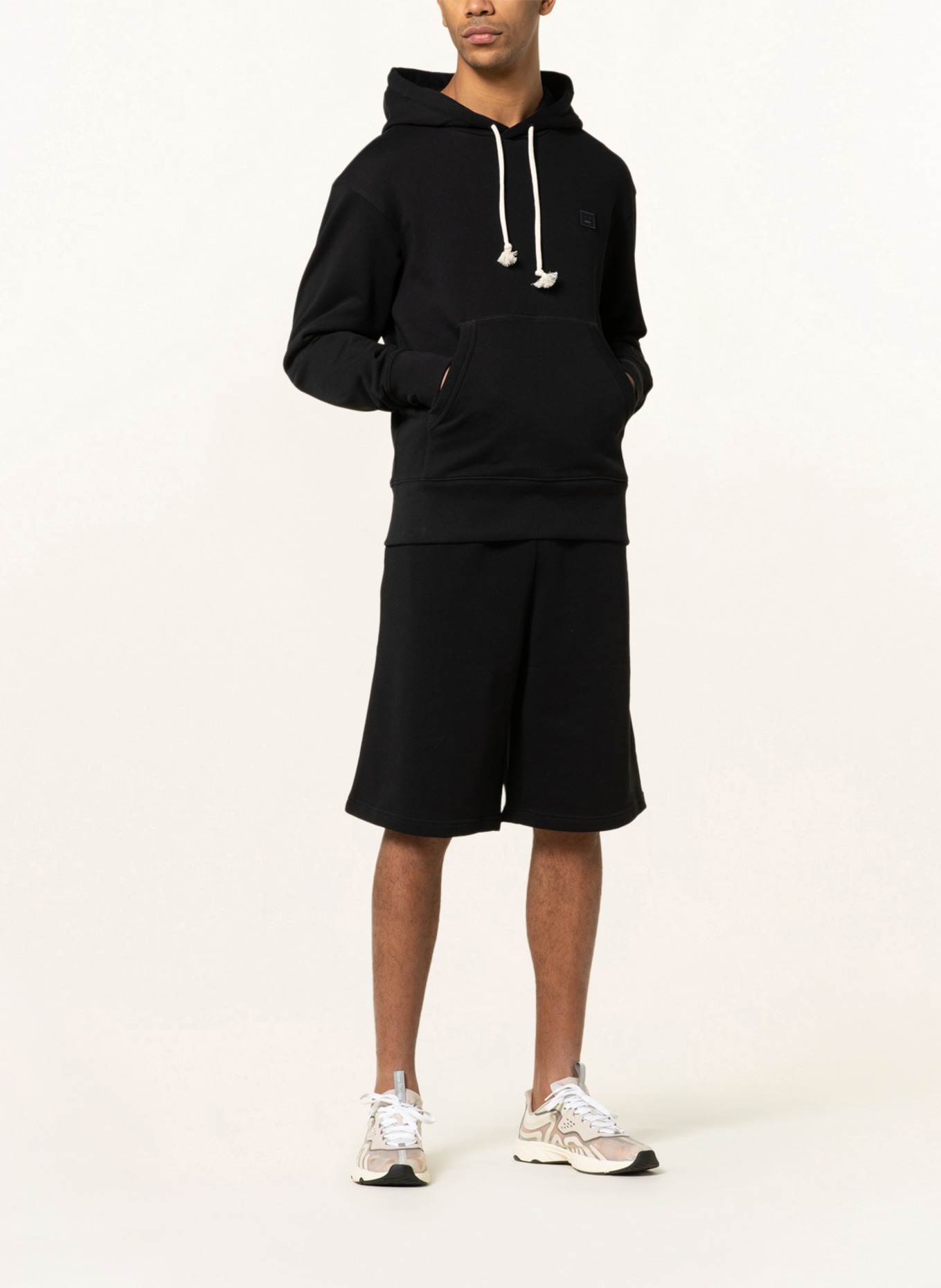Acne Studios Oversized hoodie , Color: BLACK (Image 2)