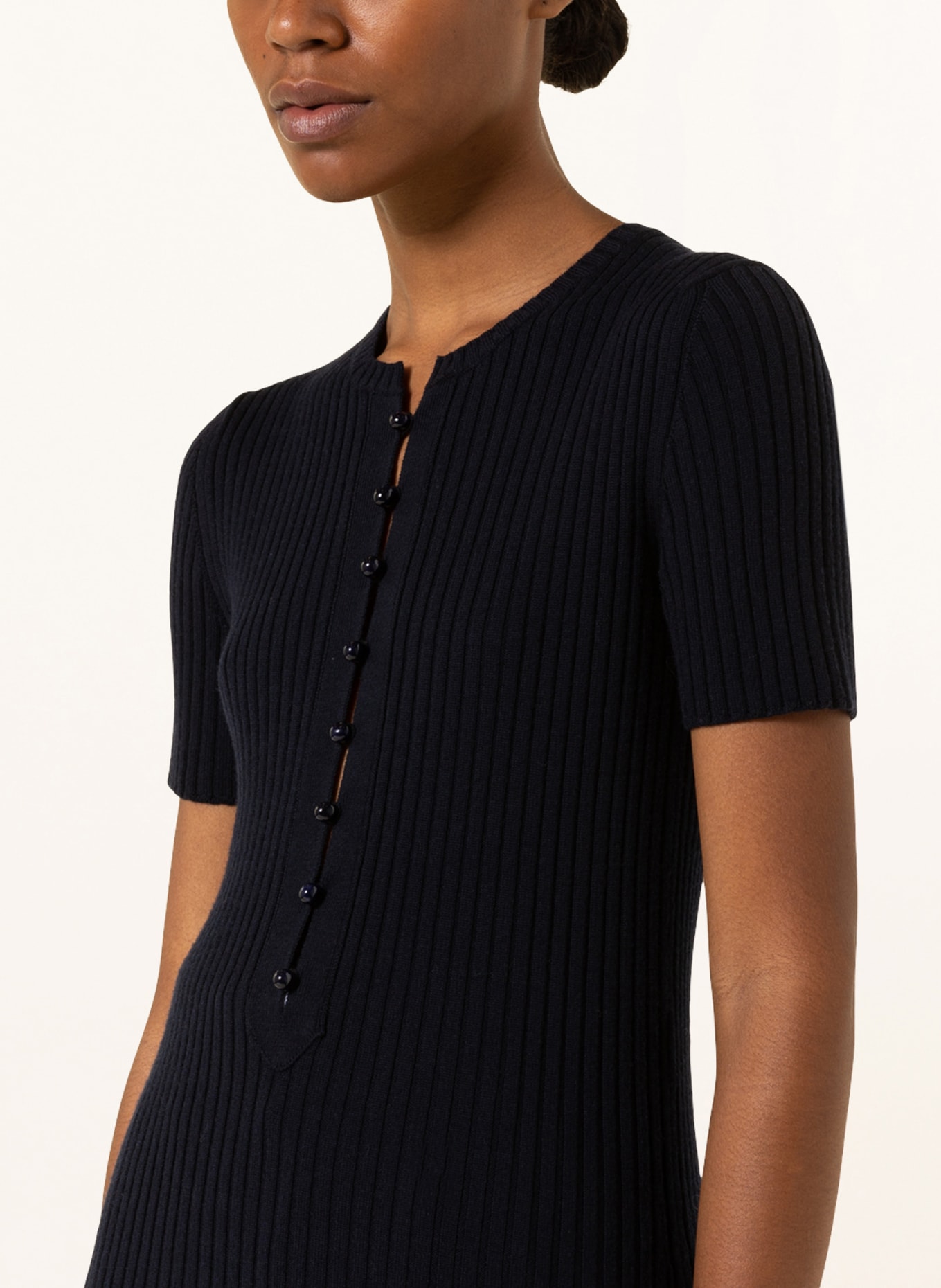 Chloé Strickshirt, Farbe: DUNKELBLAU (Bild 4)