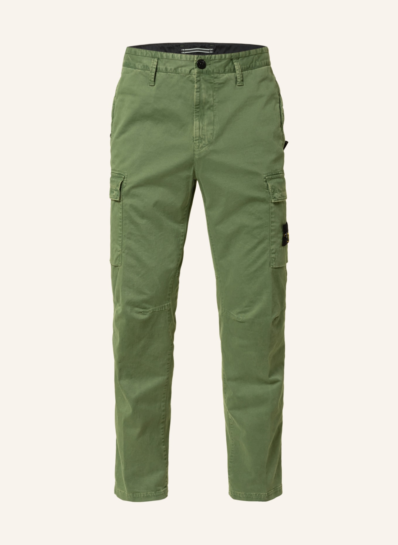 STONE ISLAND Cargo pants regular tapered fit, Color: OLIVE (Image 1)