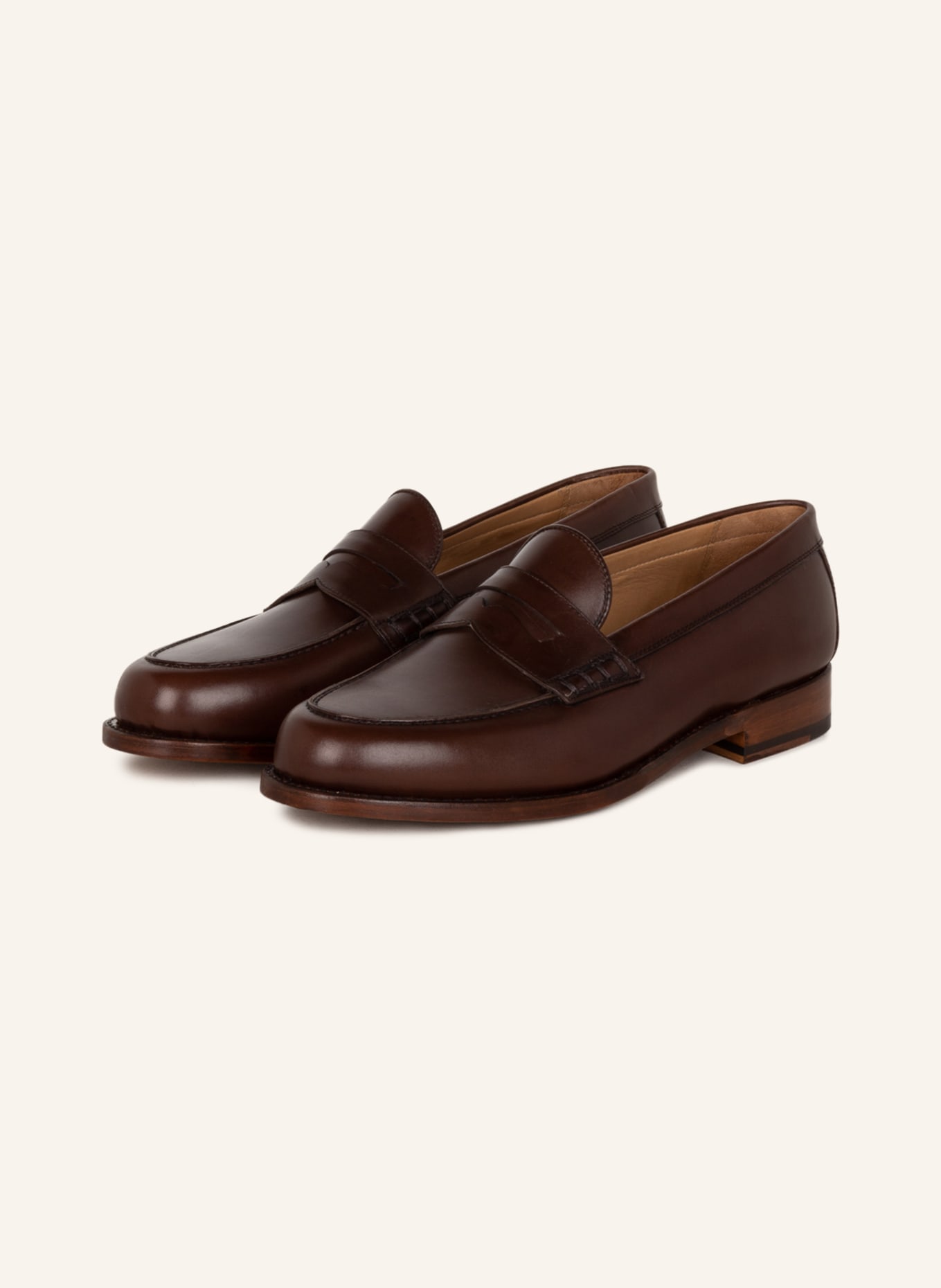 Cordwainer Loafers , Color: DARK BROWN (Image 1)